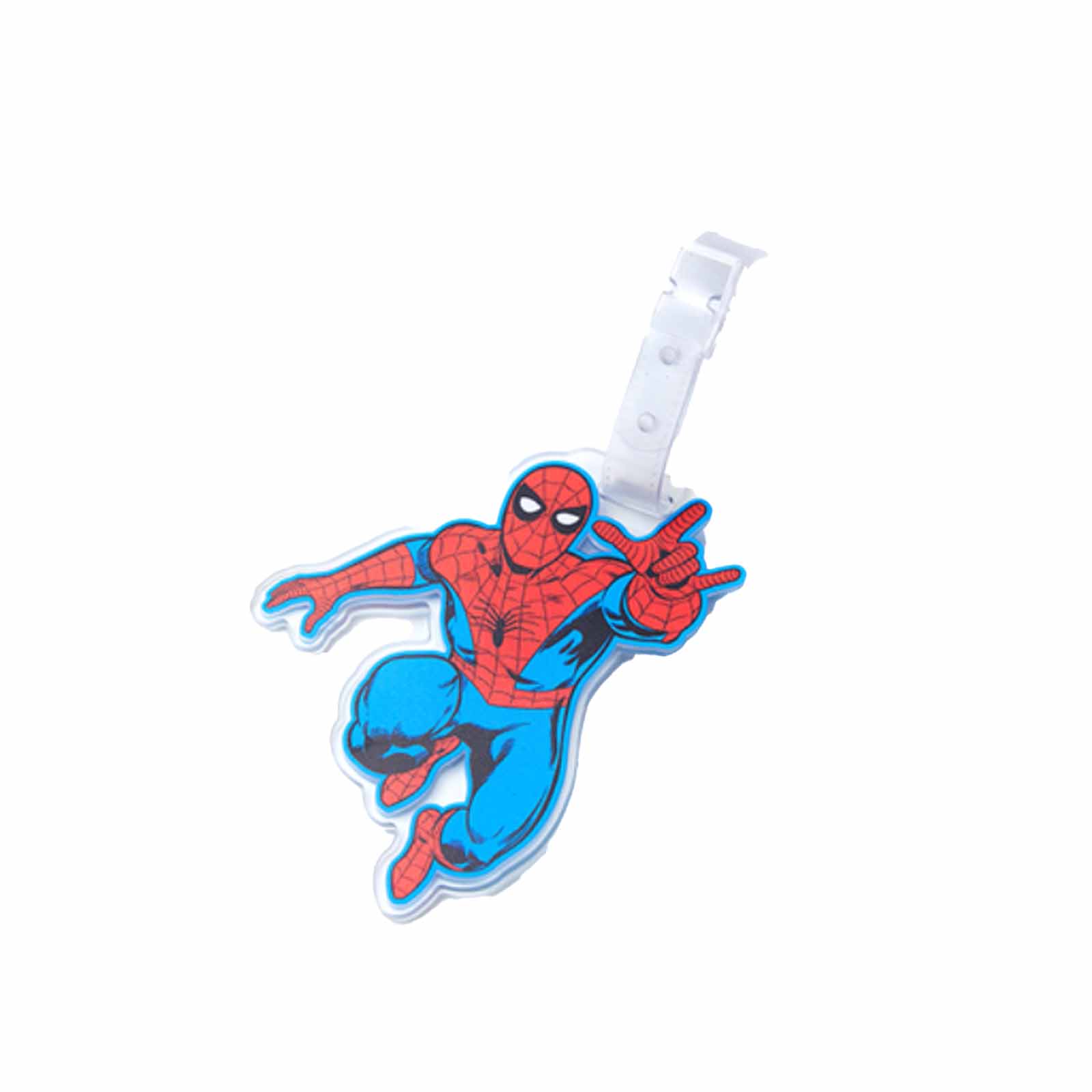 Spiderman luggage tag online