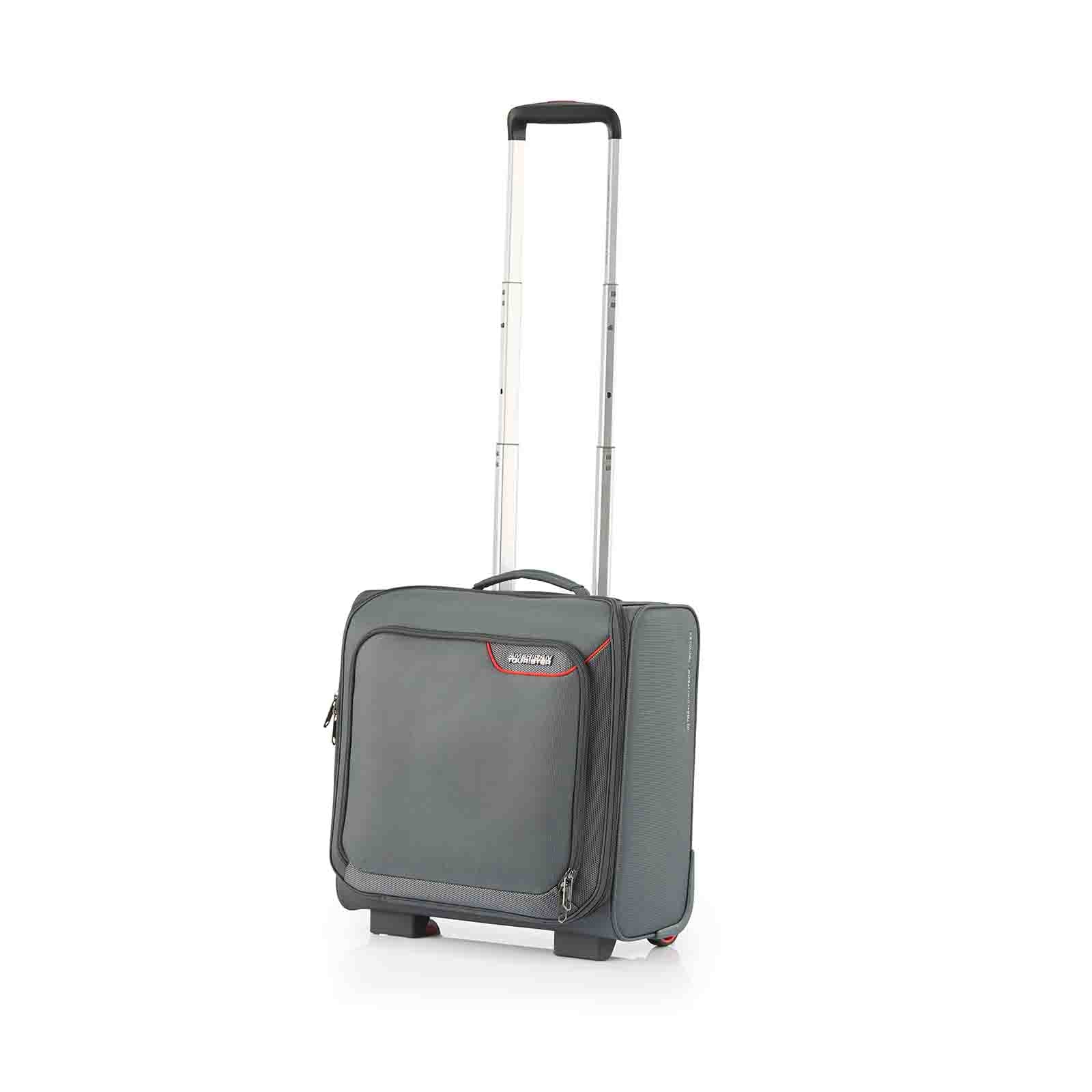 American Tourister Applite 4 Eco Underseater Suitcase Grey Red