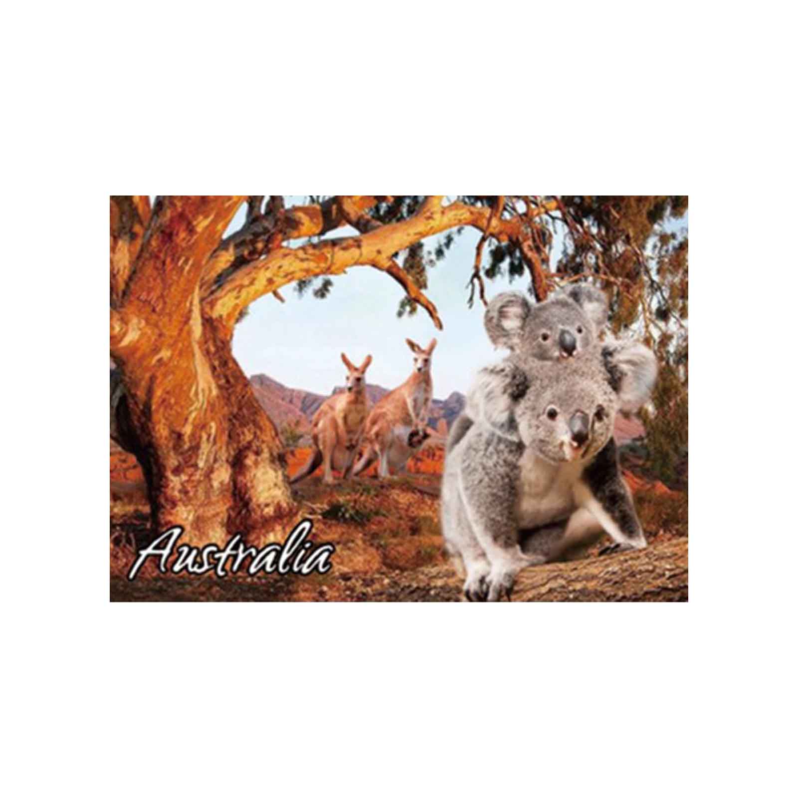 3d-Post-Card-Kangaroo-Koala-Aus