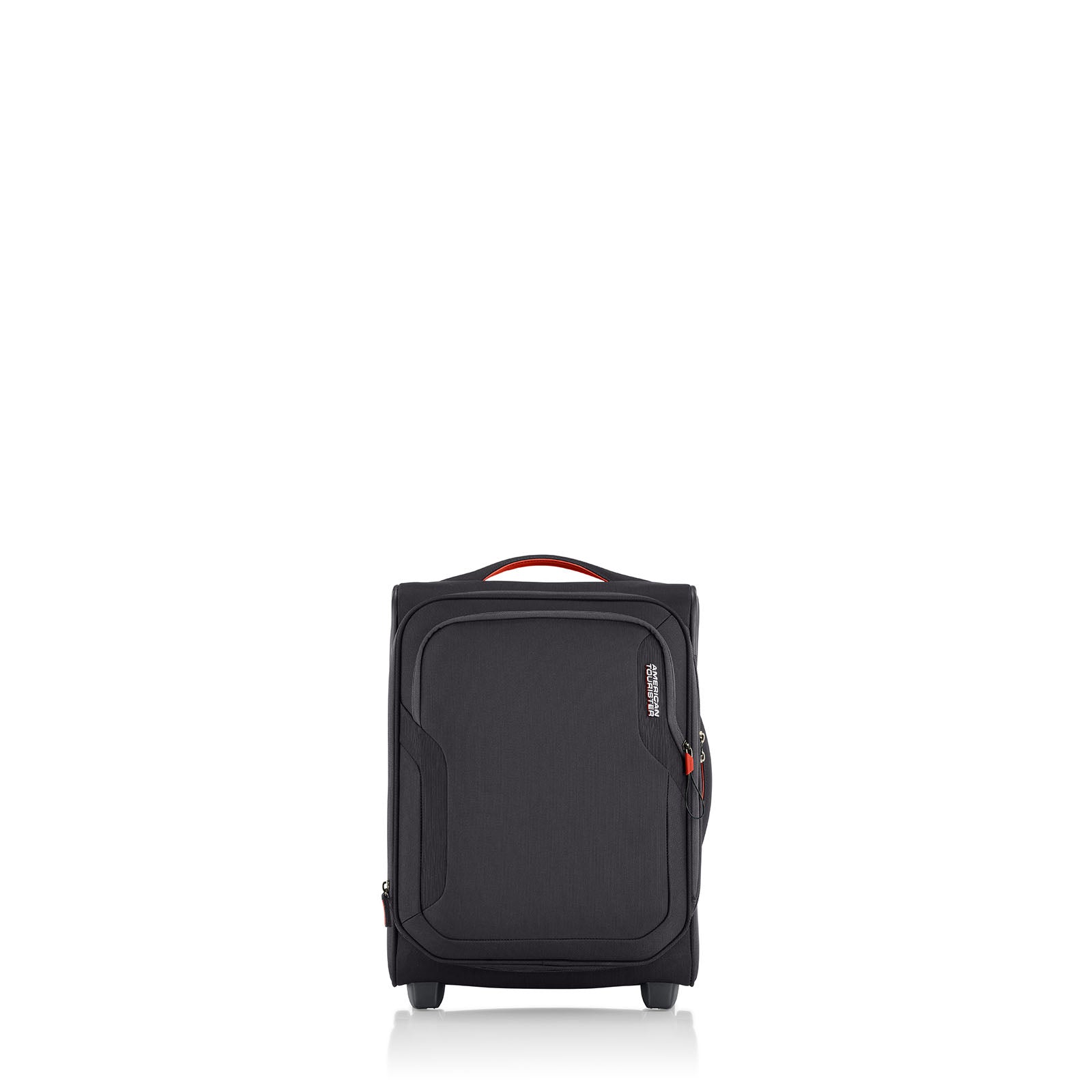 American-Tourister-Applite-5-Eco-50cm-Carry-On-Suitcase-Grey-Front