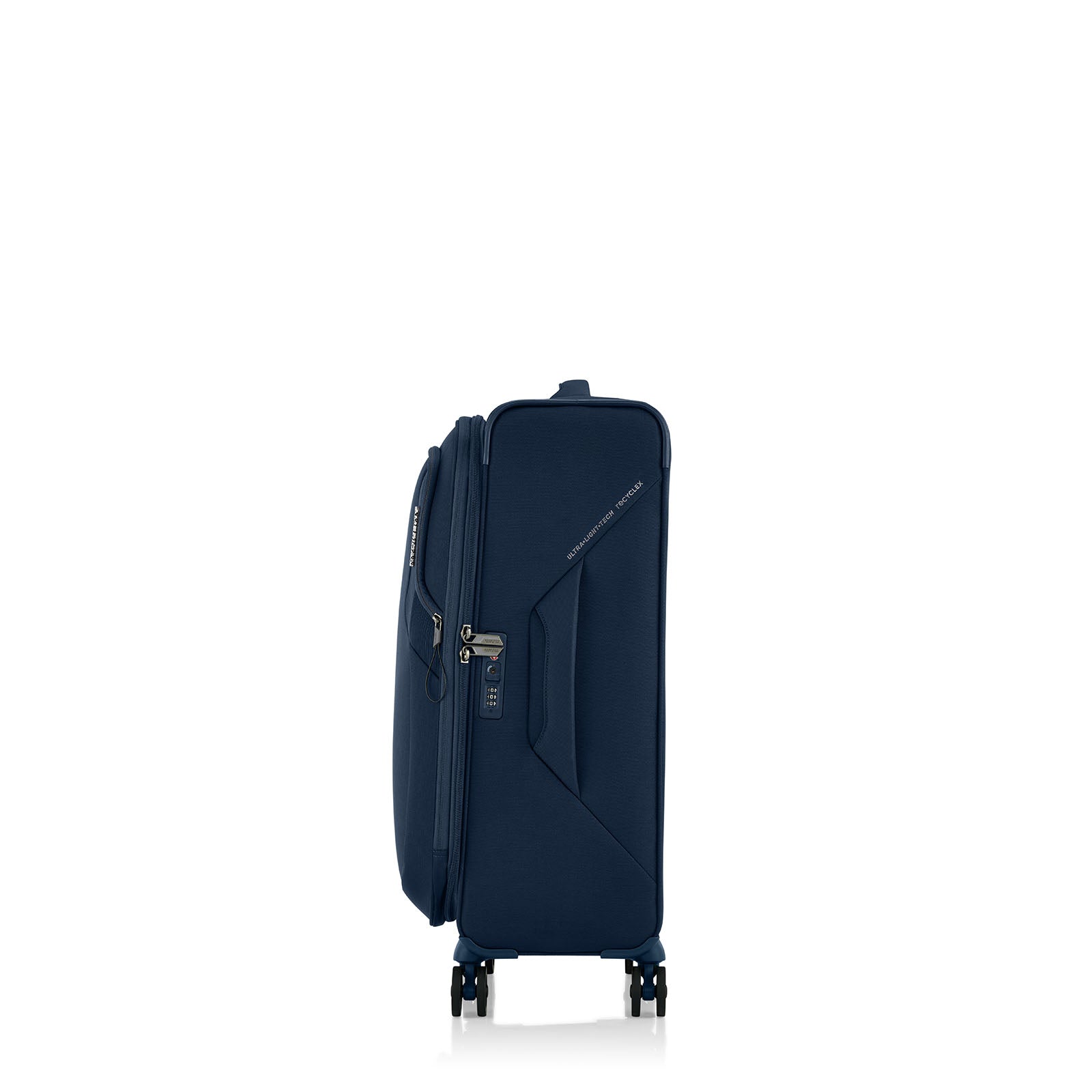 American-Tourister-Applite-5-Eco-72cm-Suitcase-Navy-Handle