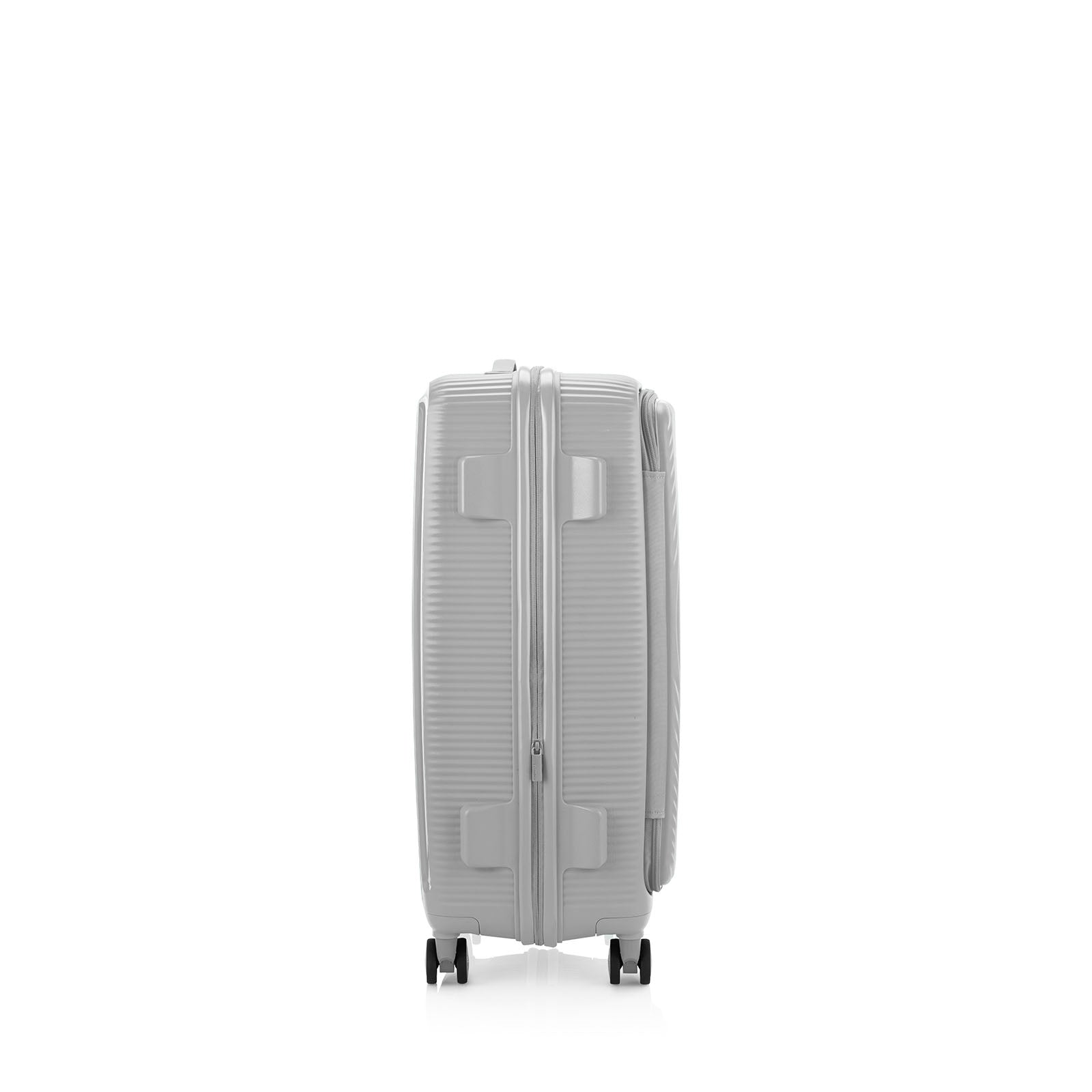 American-Tourister-Curio-Book-Opening-75cm-Suitcase-Cool-Grey-Side