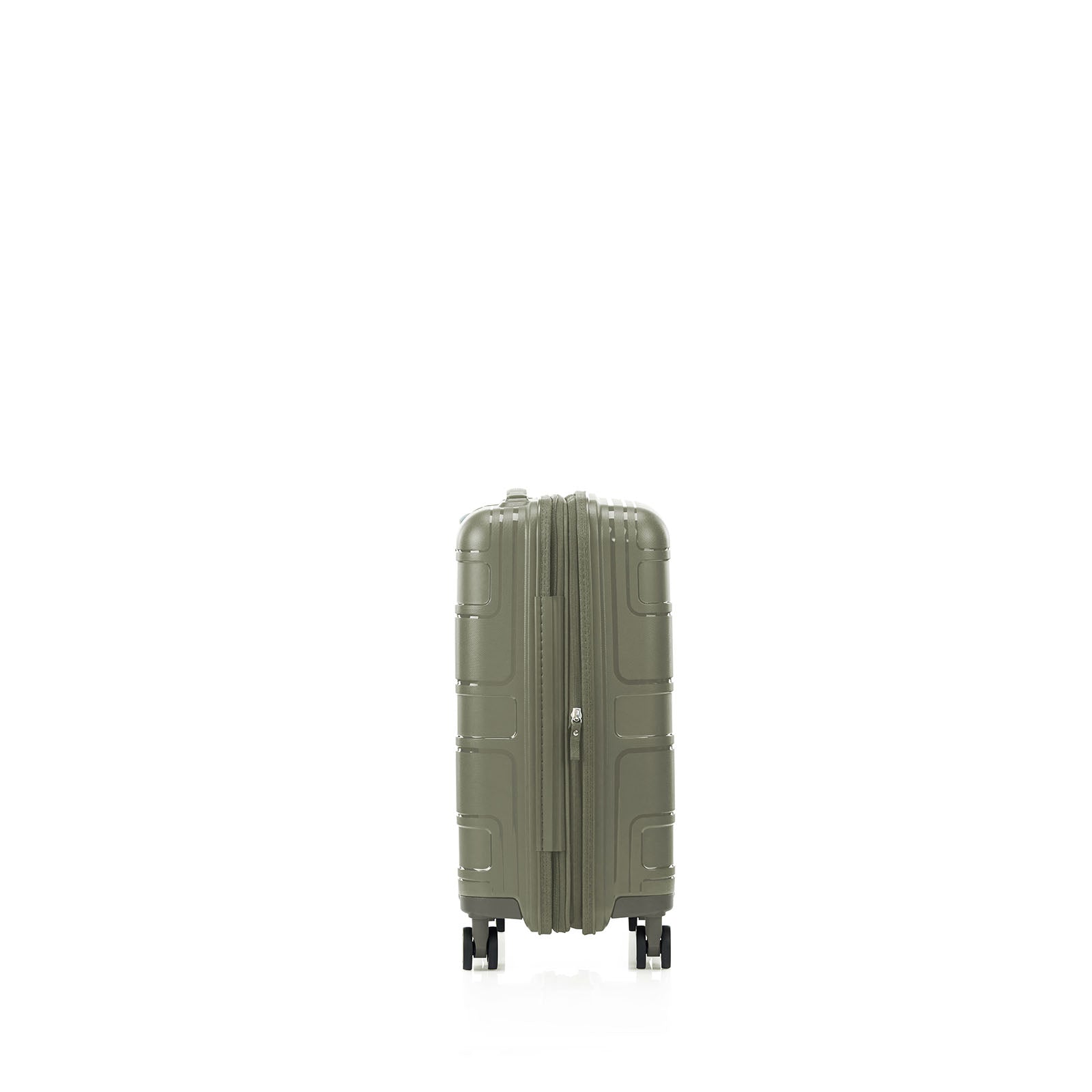 American-Tourister-Light-Max-55cm-Carry-On-Suitcase-Khaki-Hinge