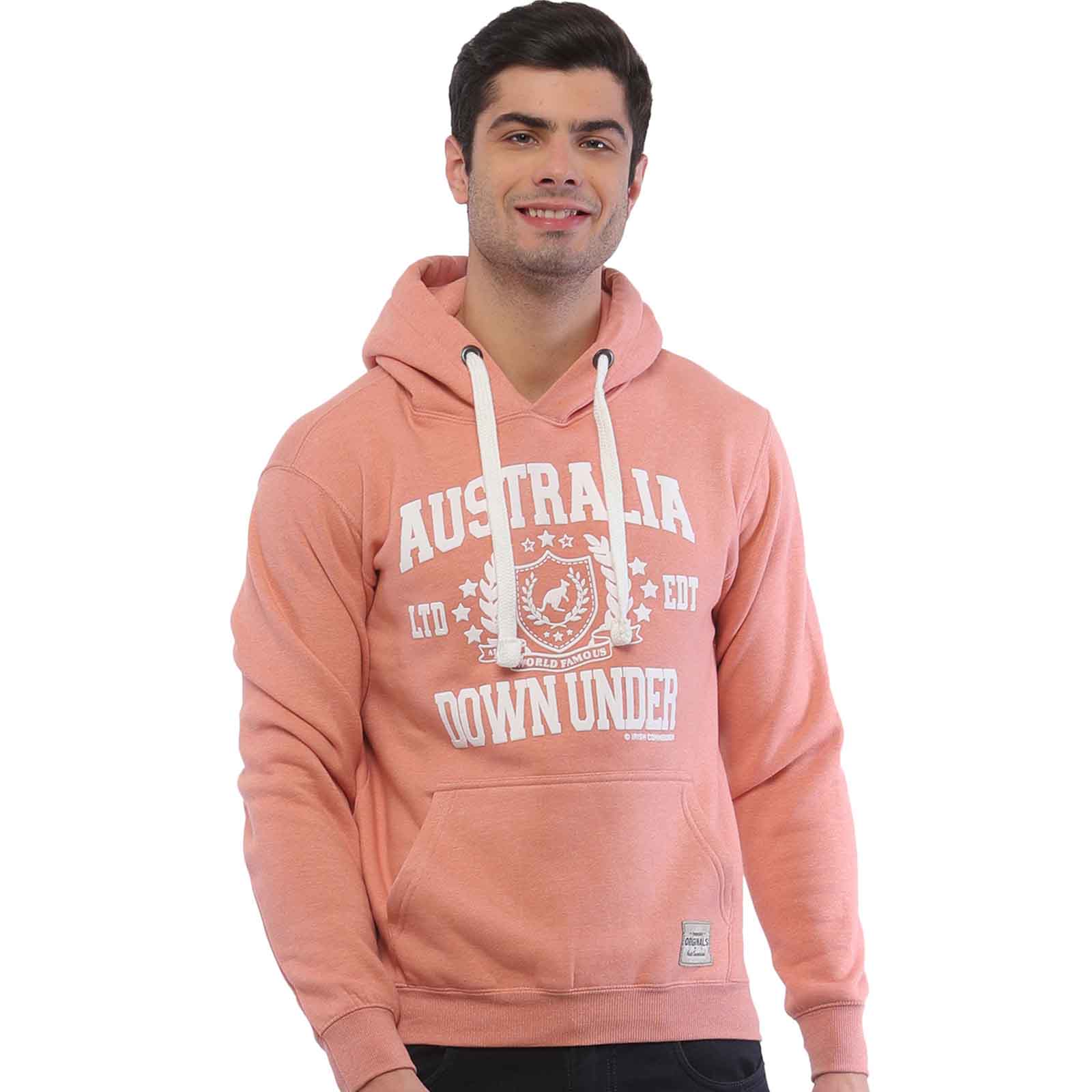 Australia-Crest-Unisex-Hoodie-Nude-Front