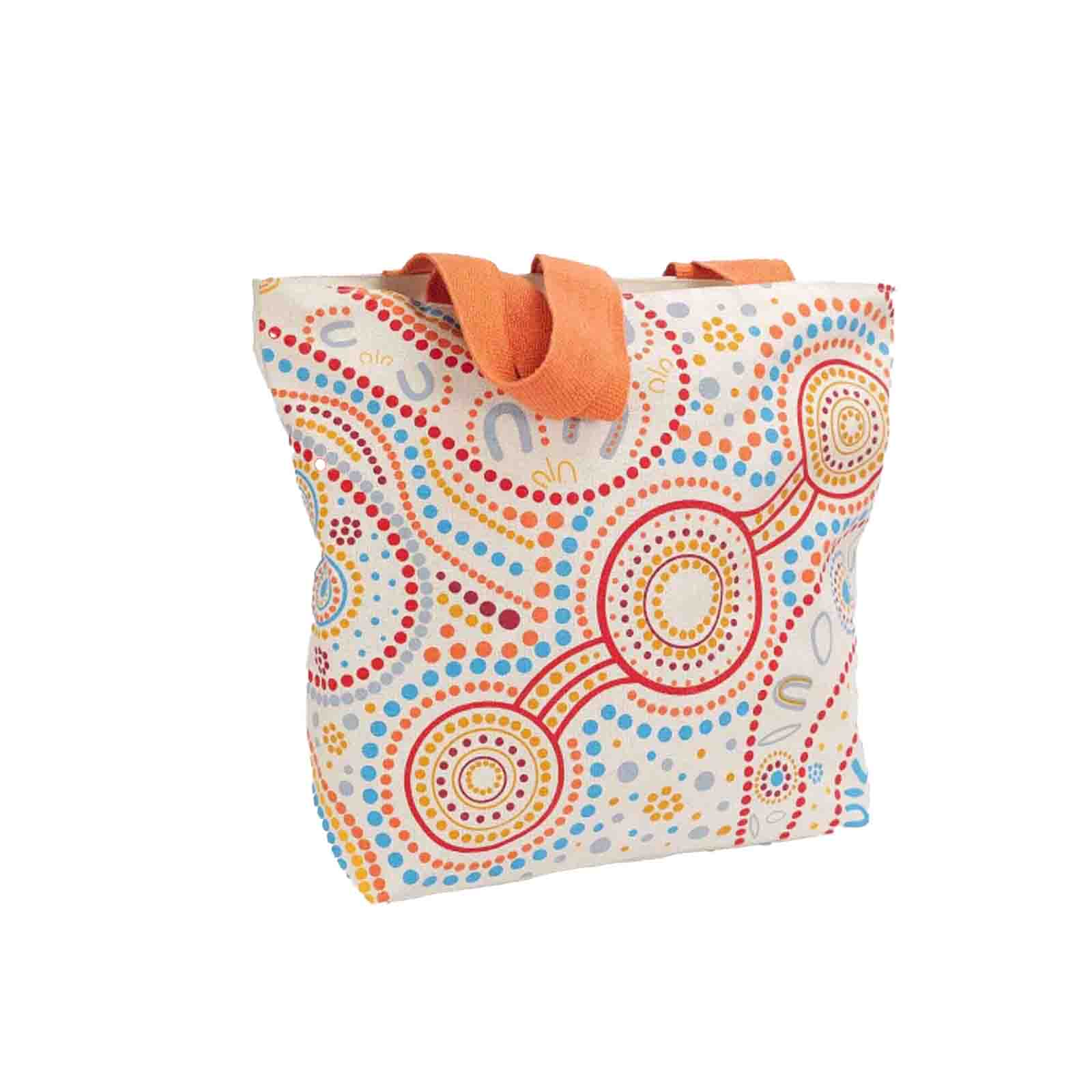 Cotton-Canvas-Shopping-Bag-Stronger-Together-Front