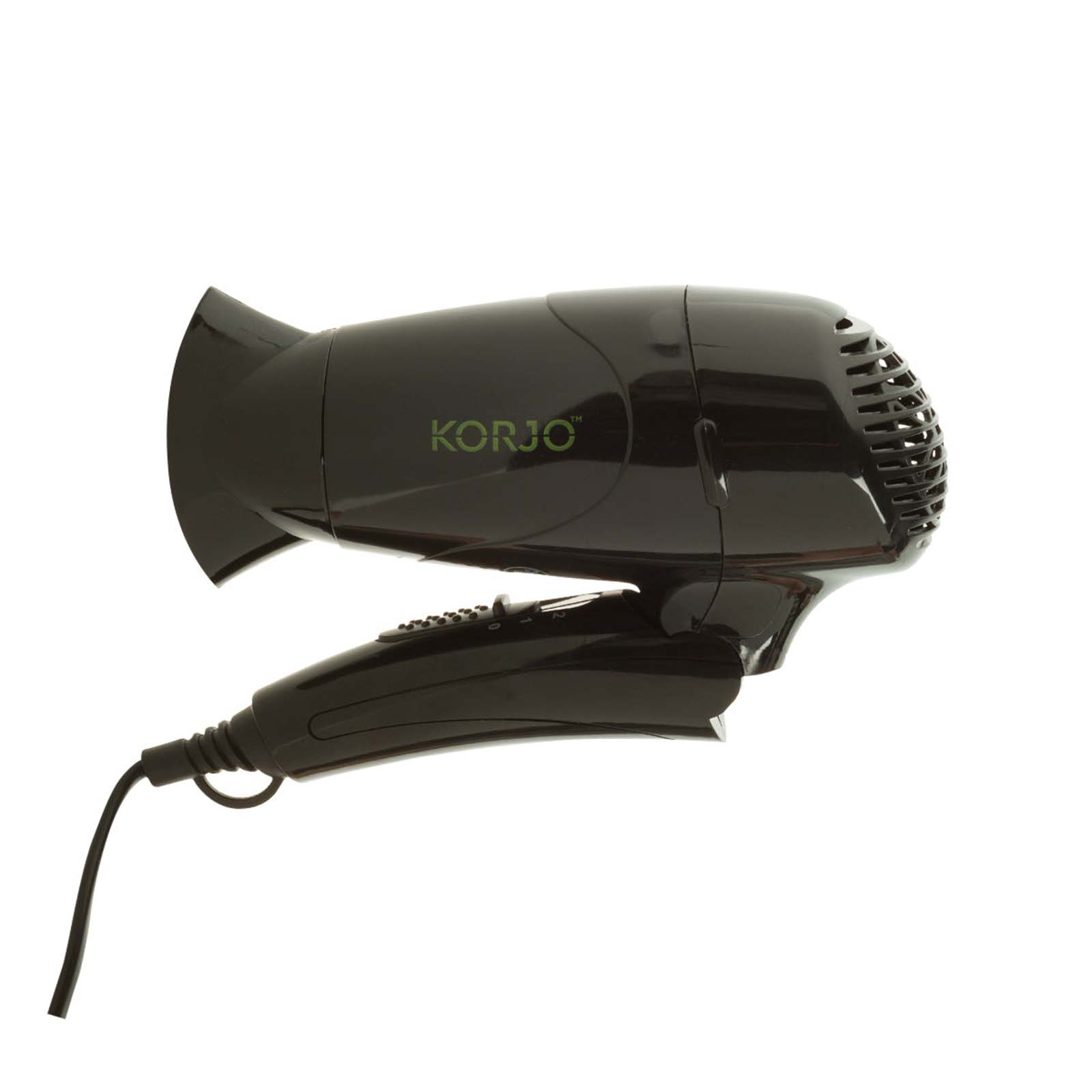 Korjo-Foldaway-Hair-Dryer-Folded