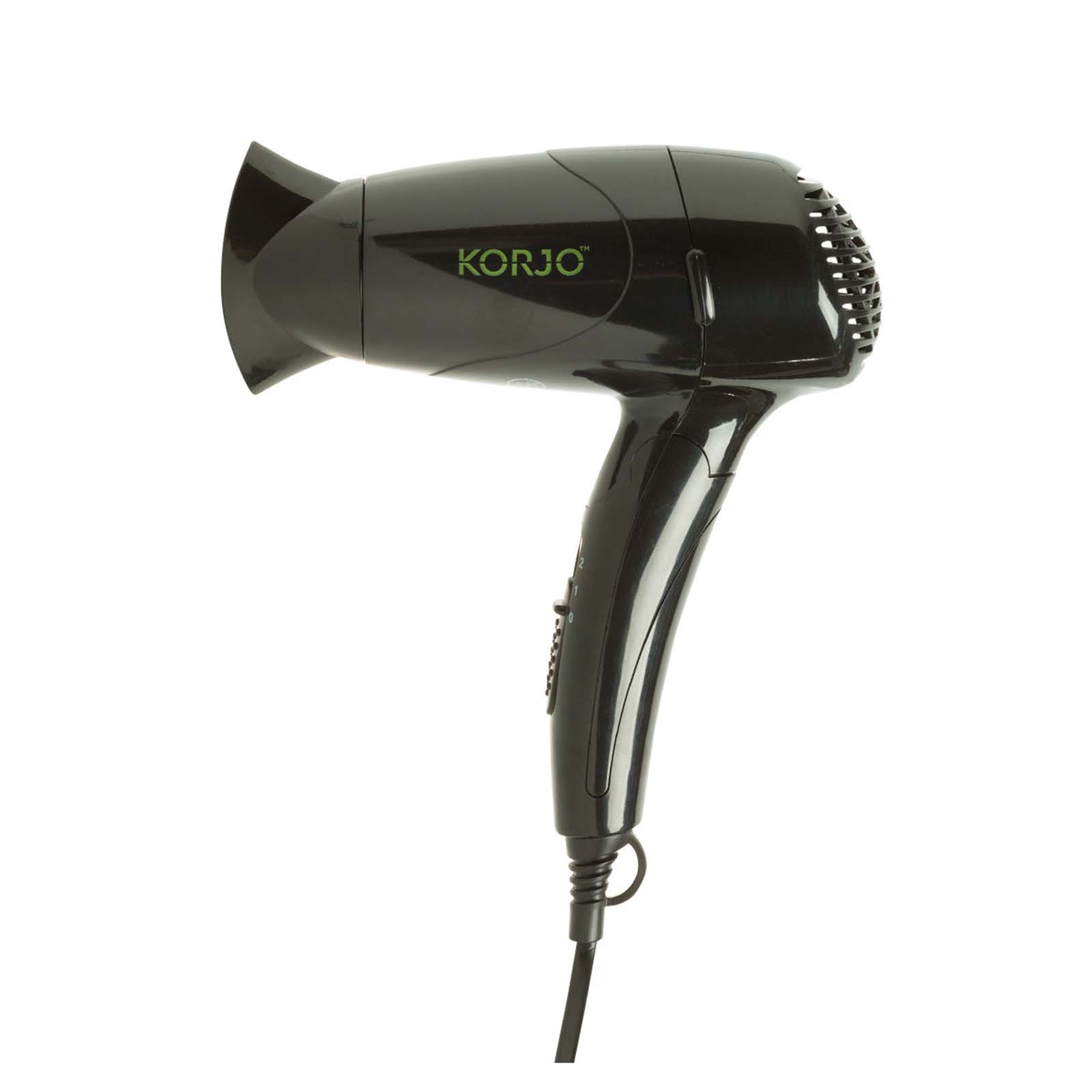 Korjo-Foldaway-Hair-Dryer-Open