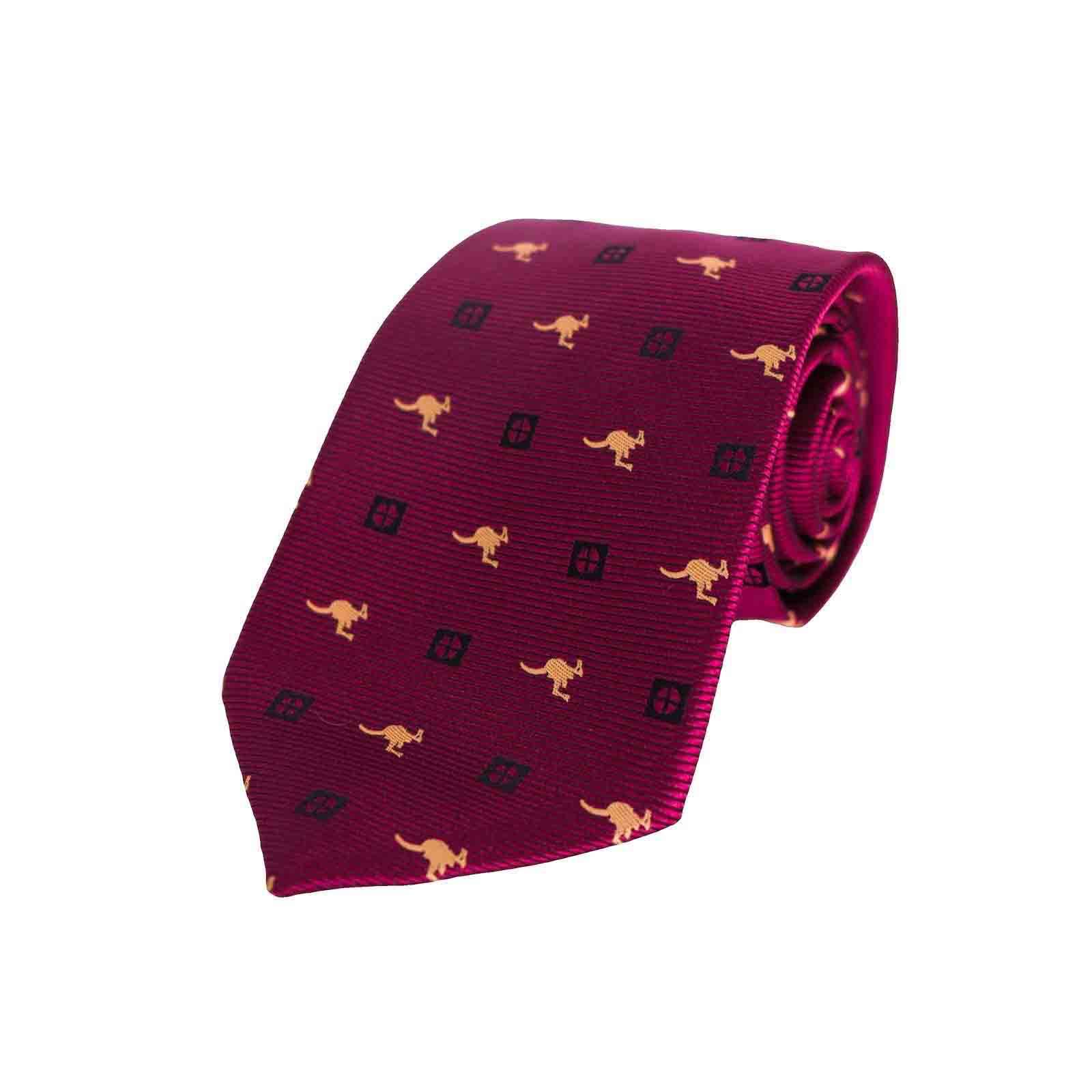 Neck-Tie-Kangaroo-Neat-Tie-Square-Burg