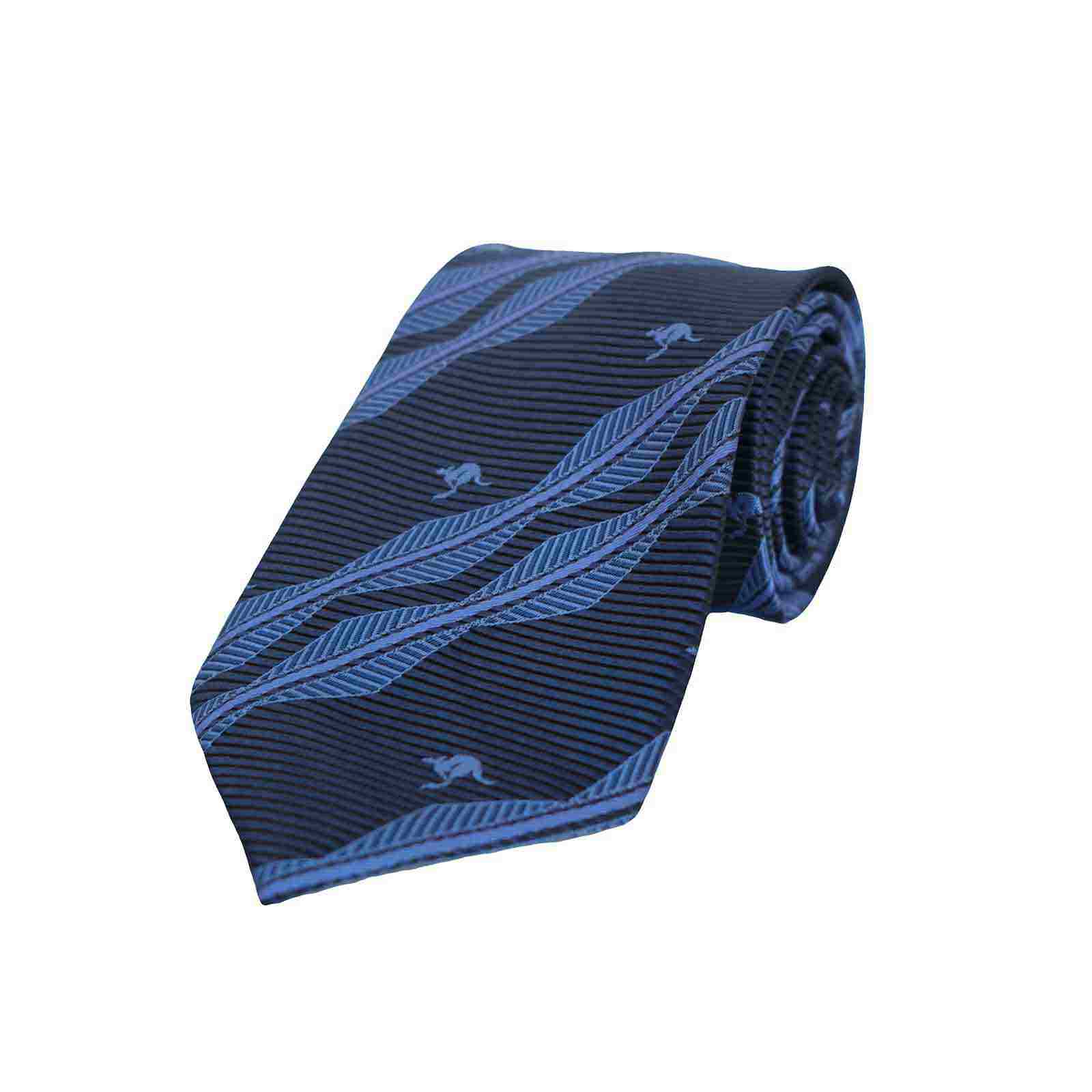 Neck-Tie-Kangaroo-Swirl-Navy