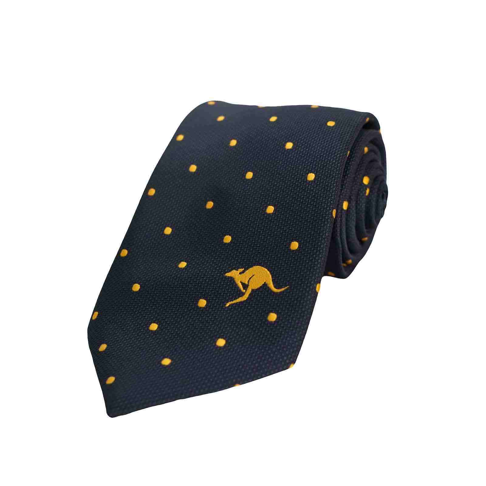 Neck-Tie-Large-Spot-Kangaroo-G