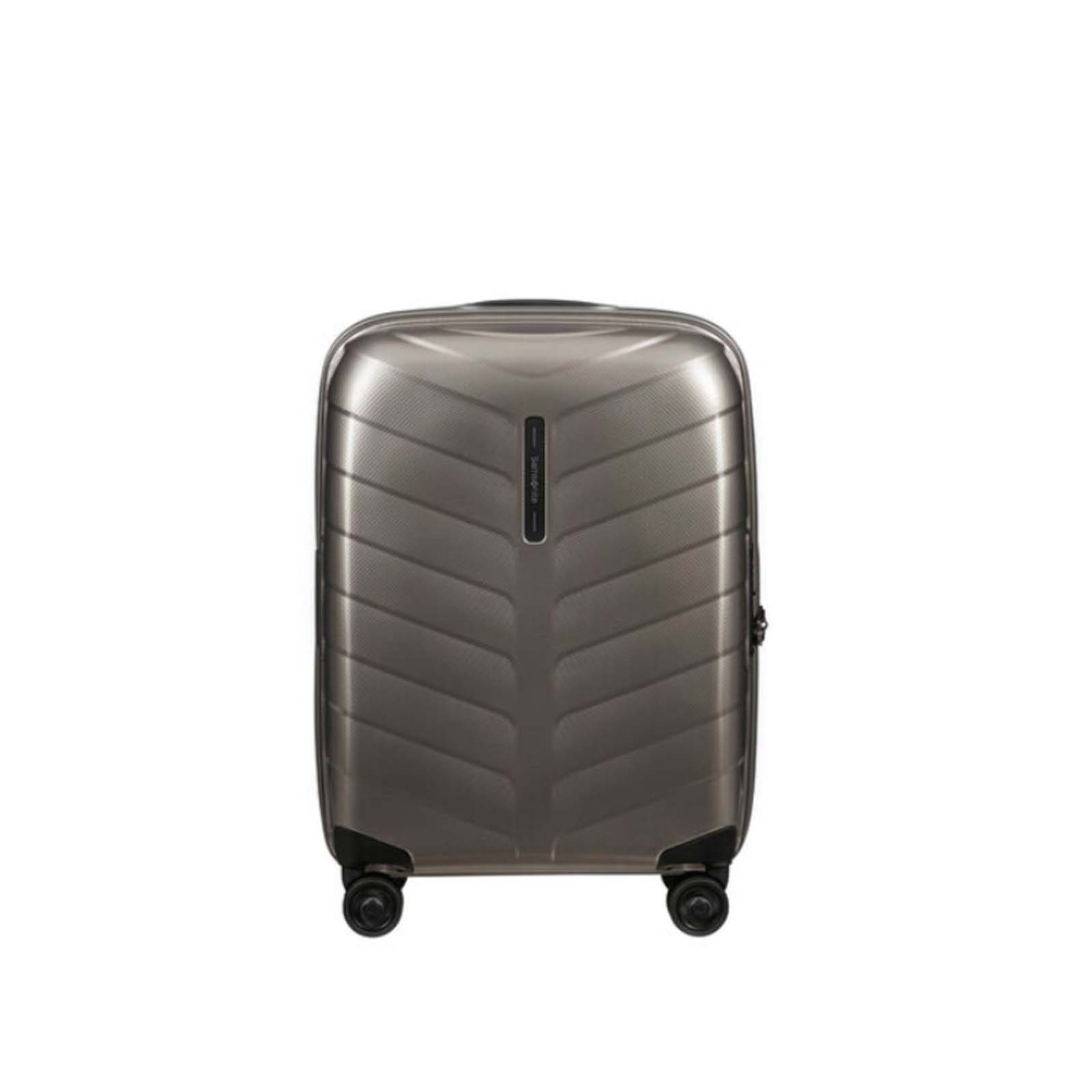 Samsonite-Attrix-55cm-Suitcase-Dune-Front