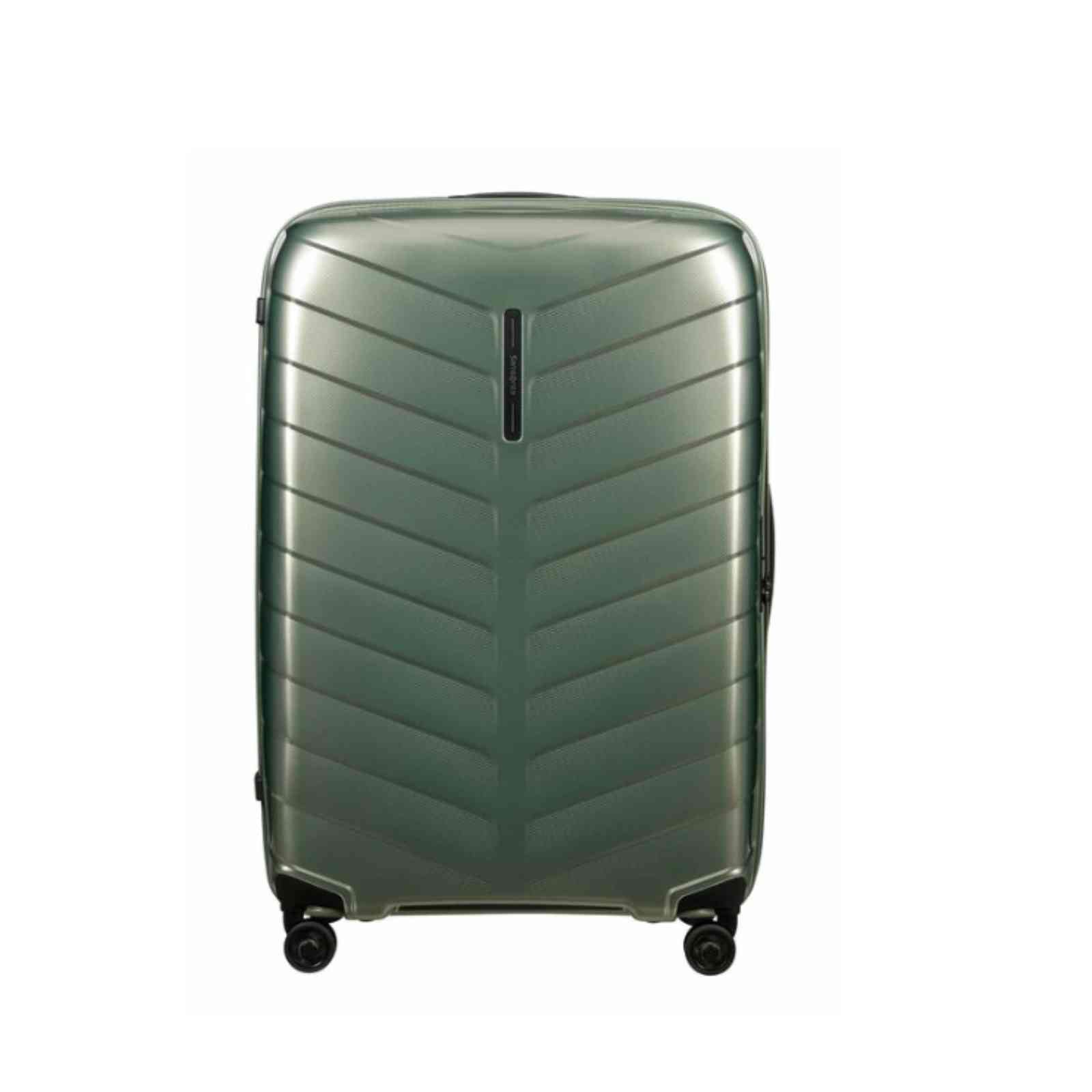 Samsonite-Attrix-81cm-Suitcase-Basil-Green-Front