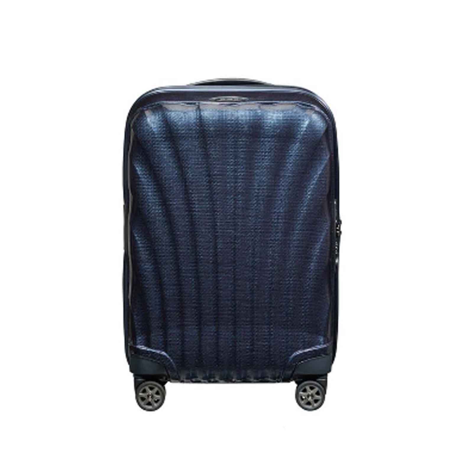 Samsonite-C-Lite-55cm-EXP-Suitcase-Midnight-Blue-Front