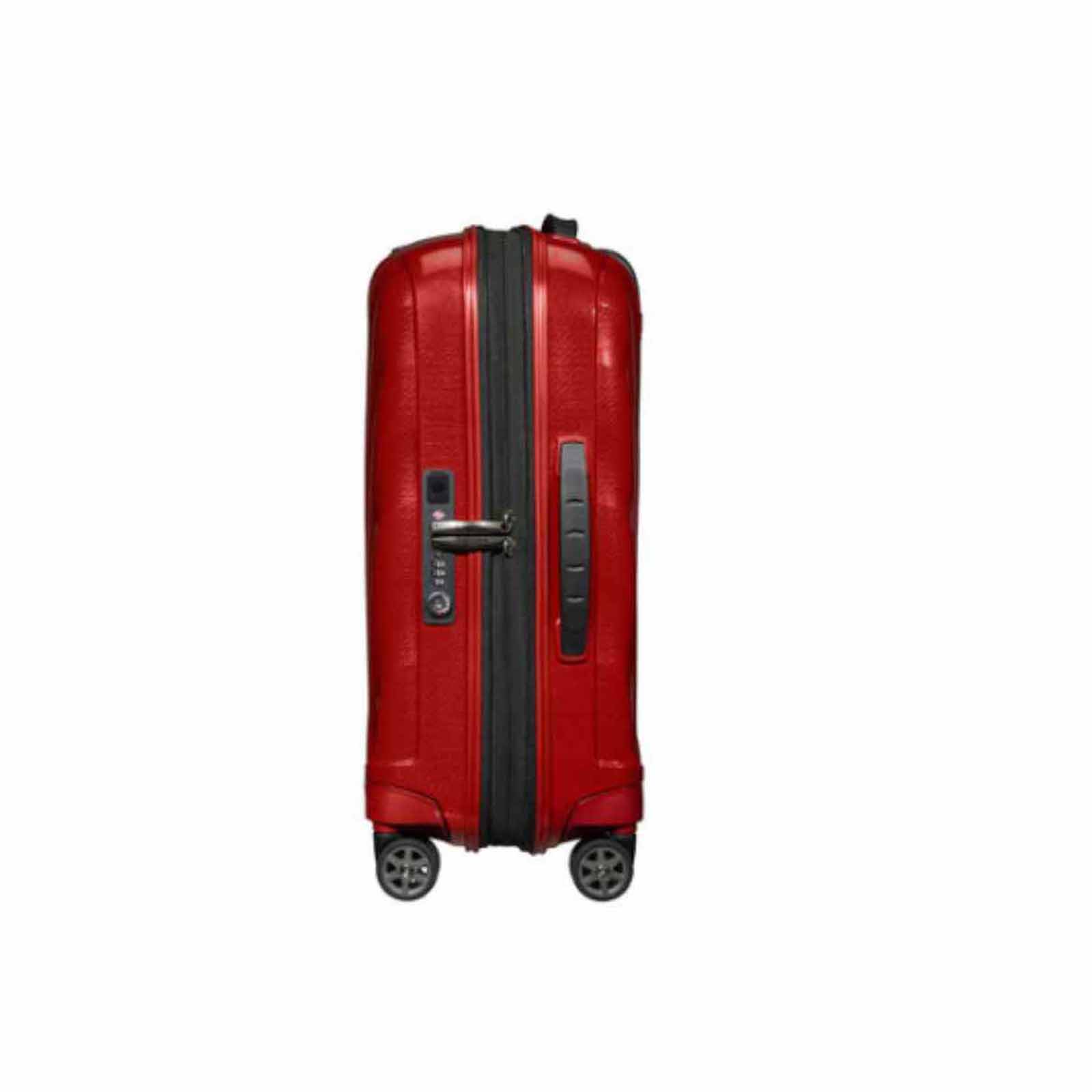 Samsonite-C-Lite-55cm-Exp-Suitcase-Chilli-Red-Side