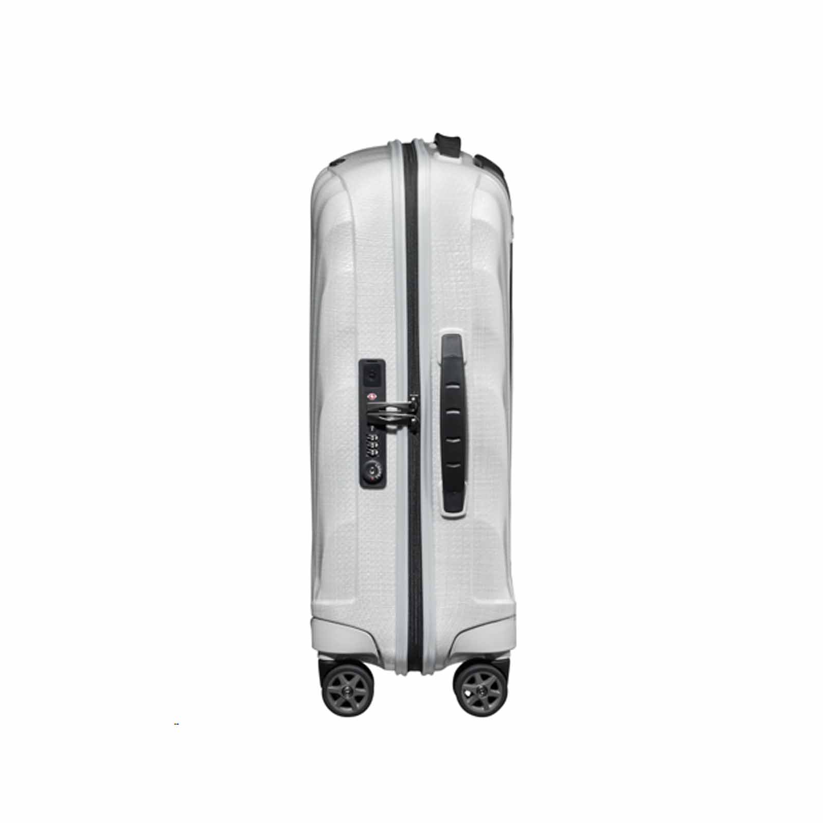 Samsonite-C-Lite-55cm-Exp-Suitcase-Off-White-Handle