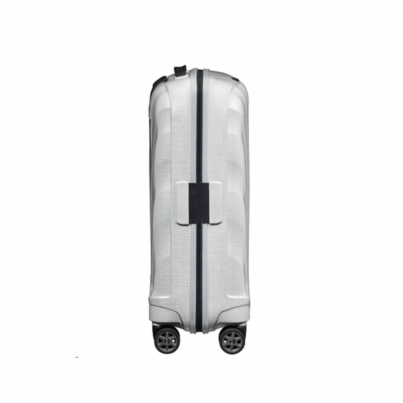 Samsonite-C-Lite-55cm-Exp-Suitcase-Off-White-Side