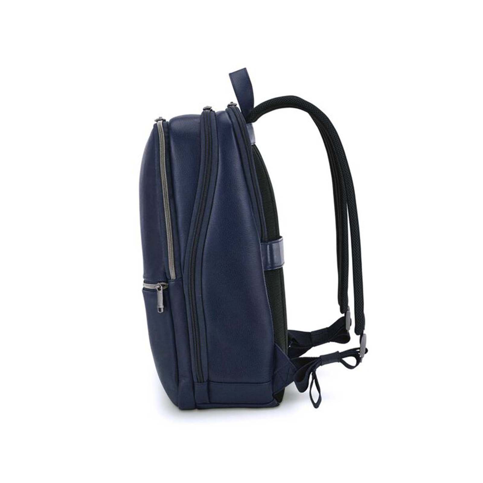 Samsonite-Classic-Leather-14.1-Inch-Laptop-Backpack-Navy-Side2