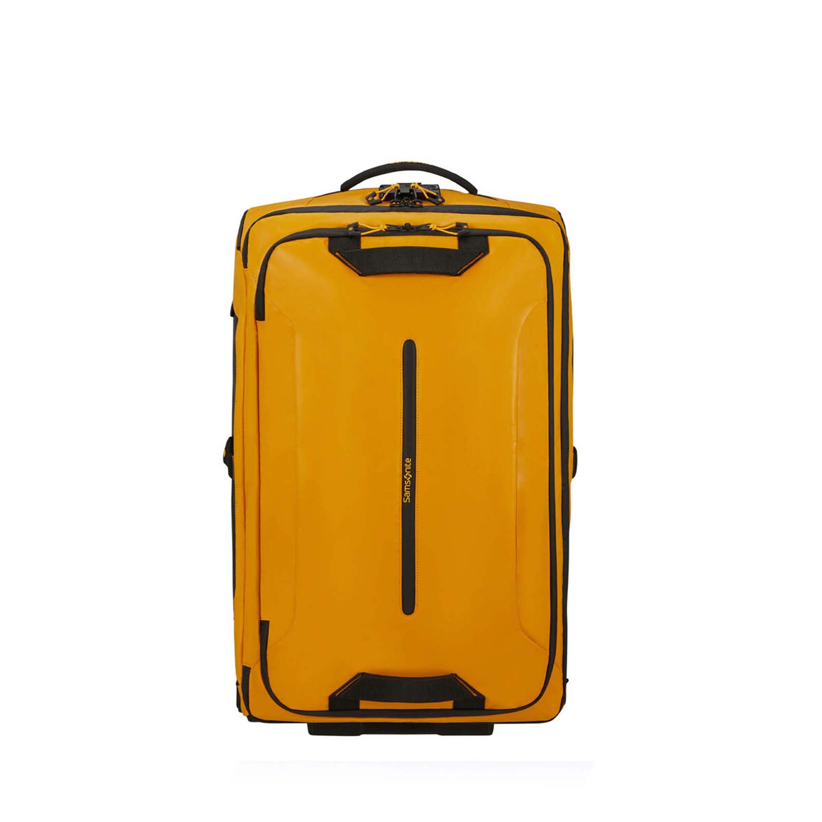 Samsonite-Ecodiver-67cm-Wheeled-Duffel-Yellow-Front