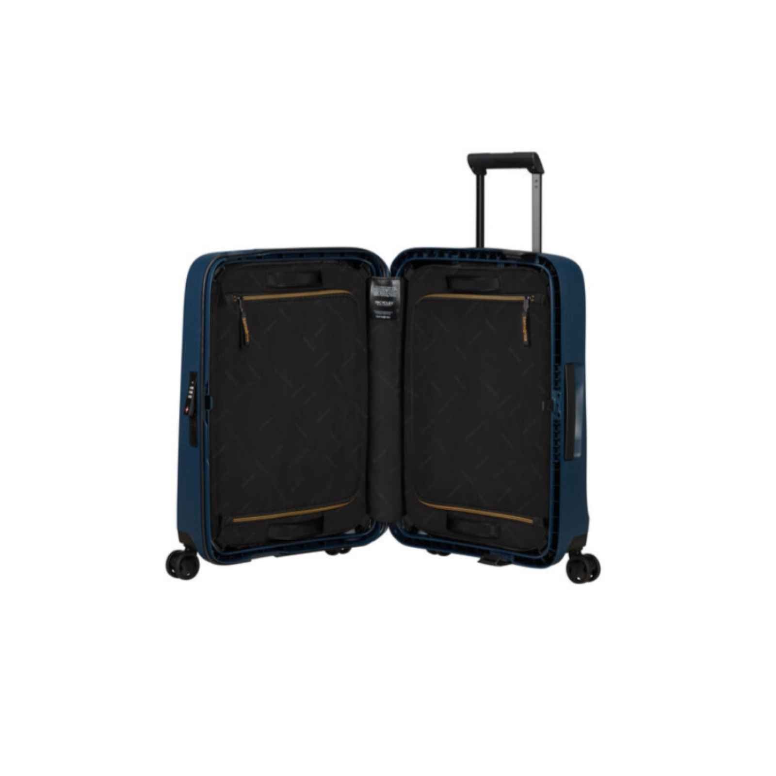 Samsonite-Essens-69cm-Suitcase-Navy-Open