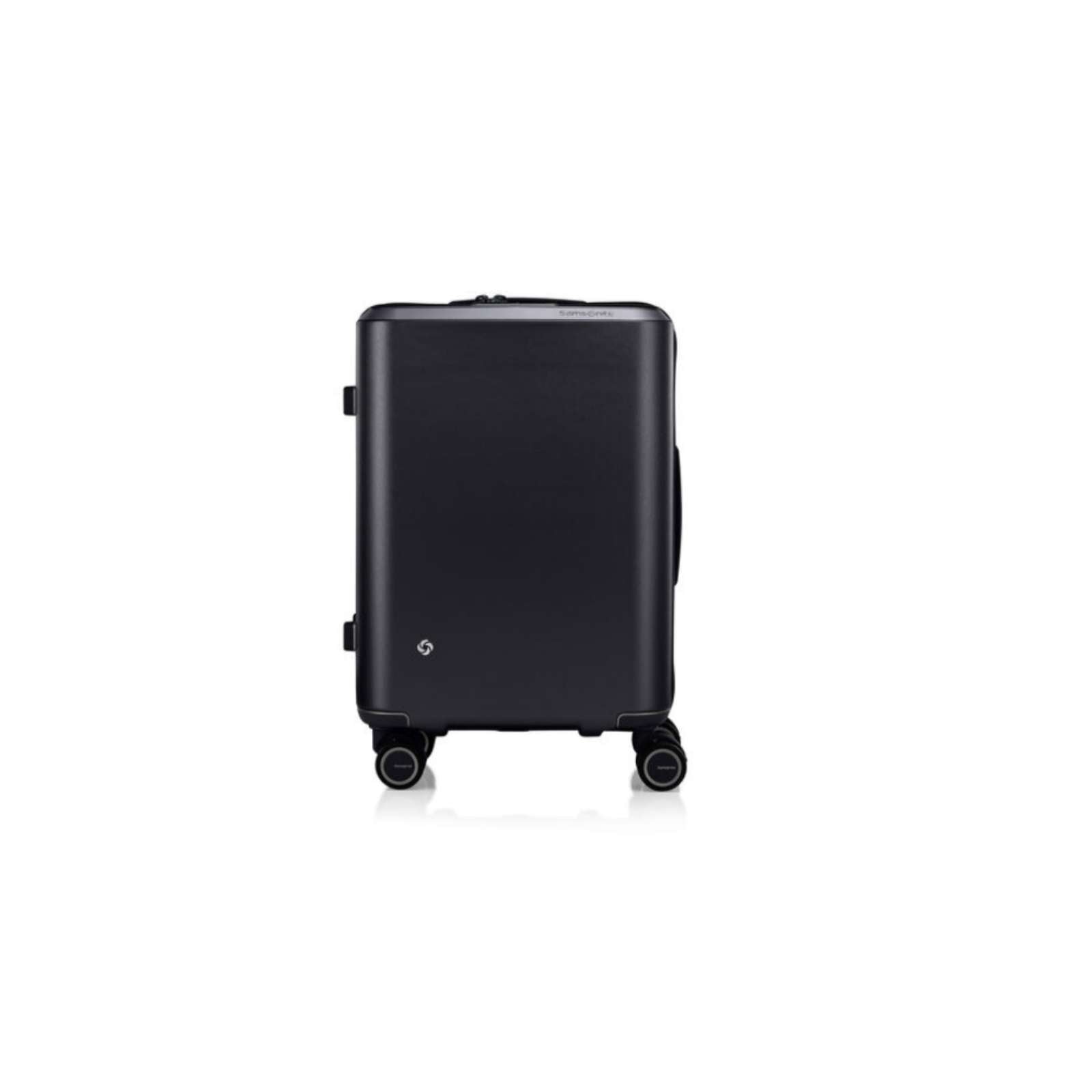 Samsonite-Evoa-Z-55cm-Suitcase-Black-Front