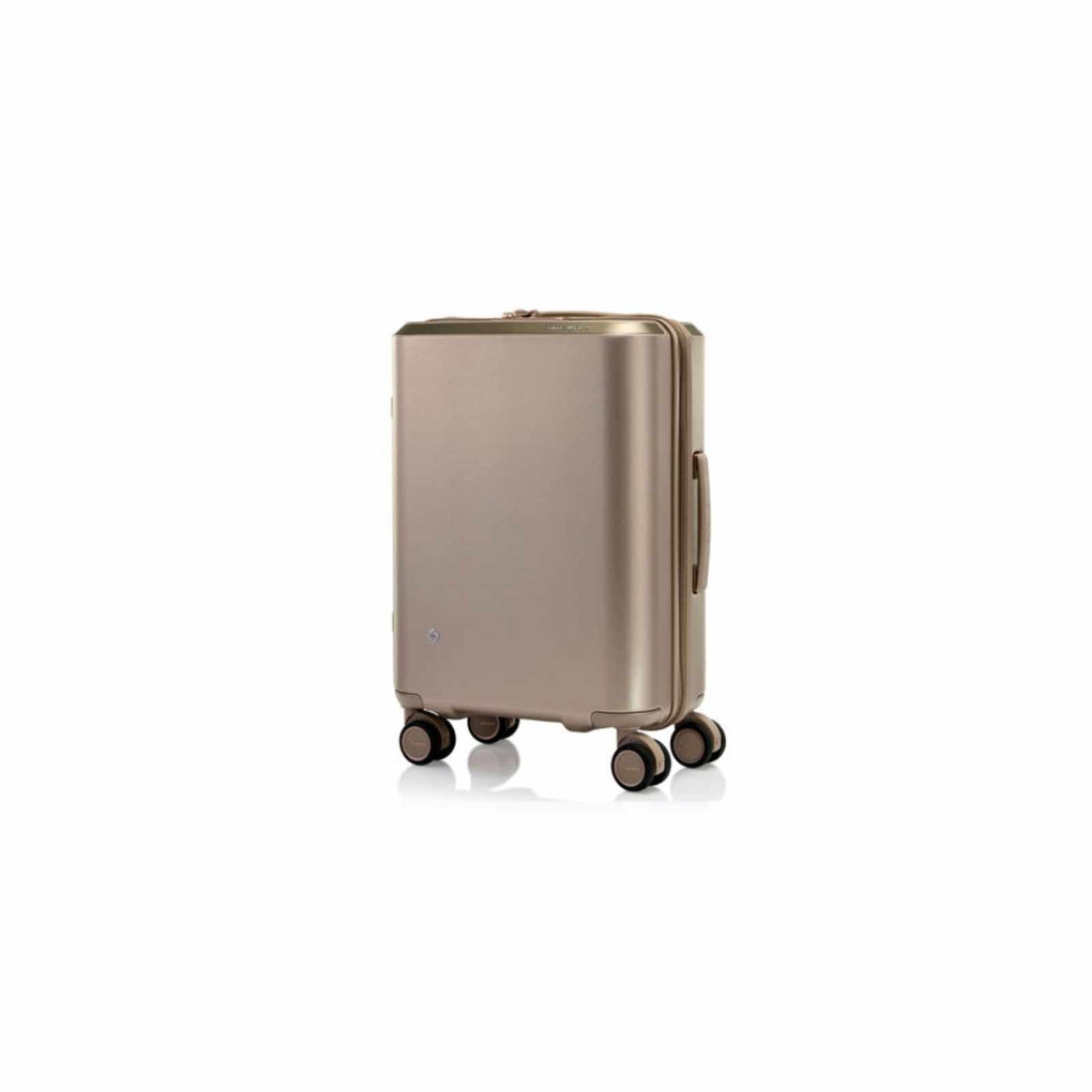 Samsonite-Evoa-Z-55cm-Suitcase-Ivory-Gold