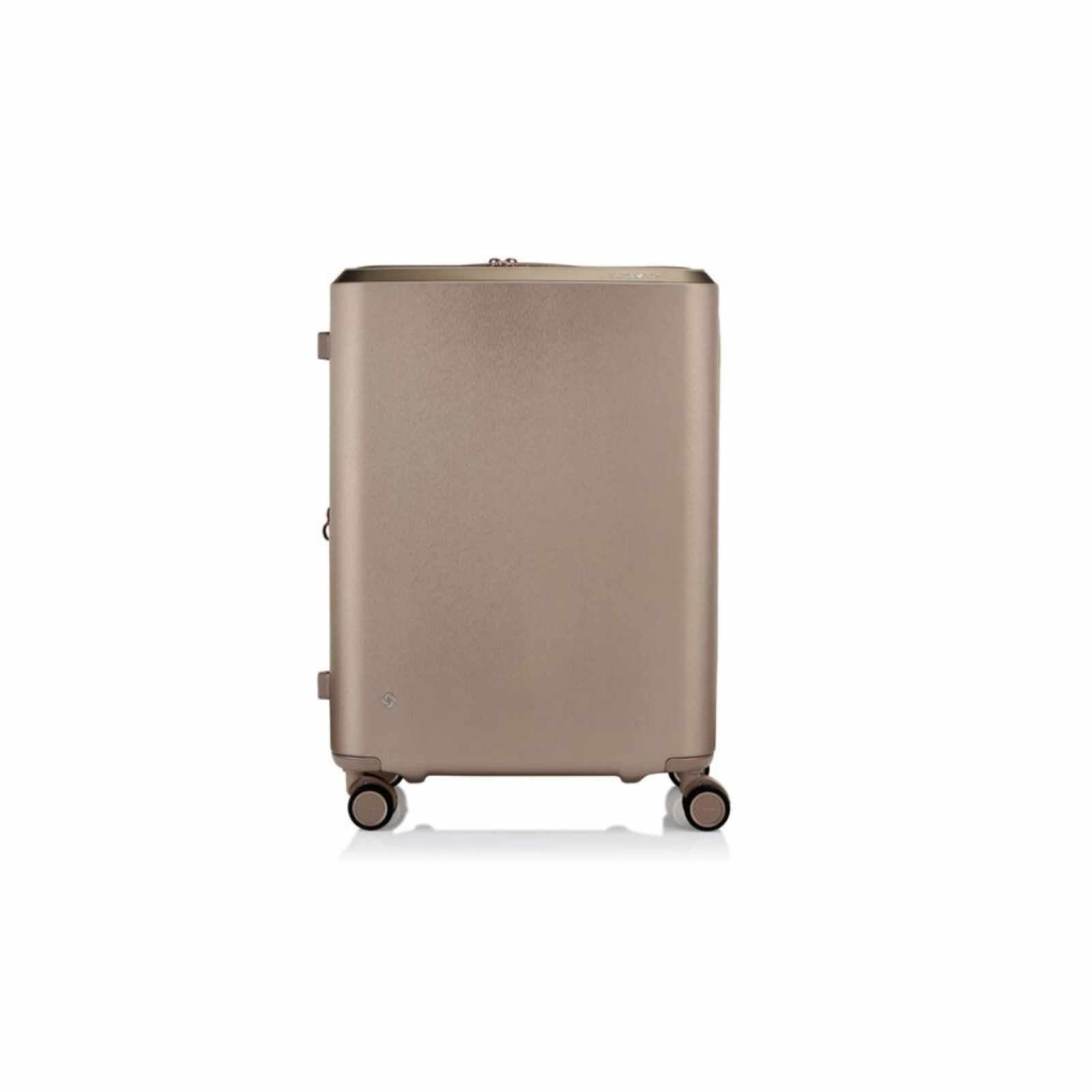 Samsonite-Evoa-Z-69cm-Suitcase-Ivory-Gold-Front