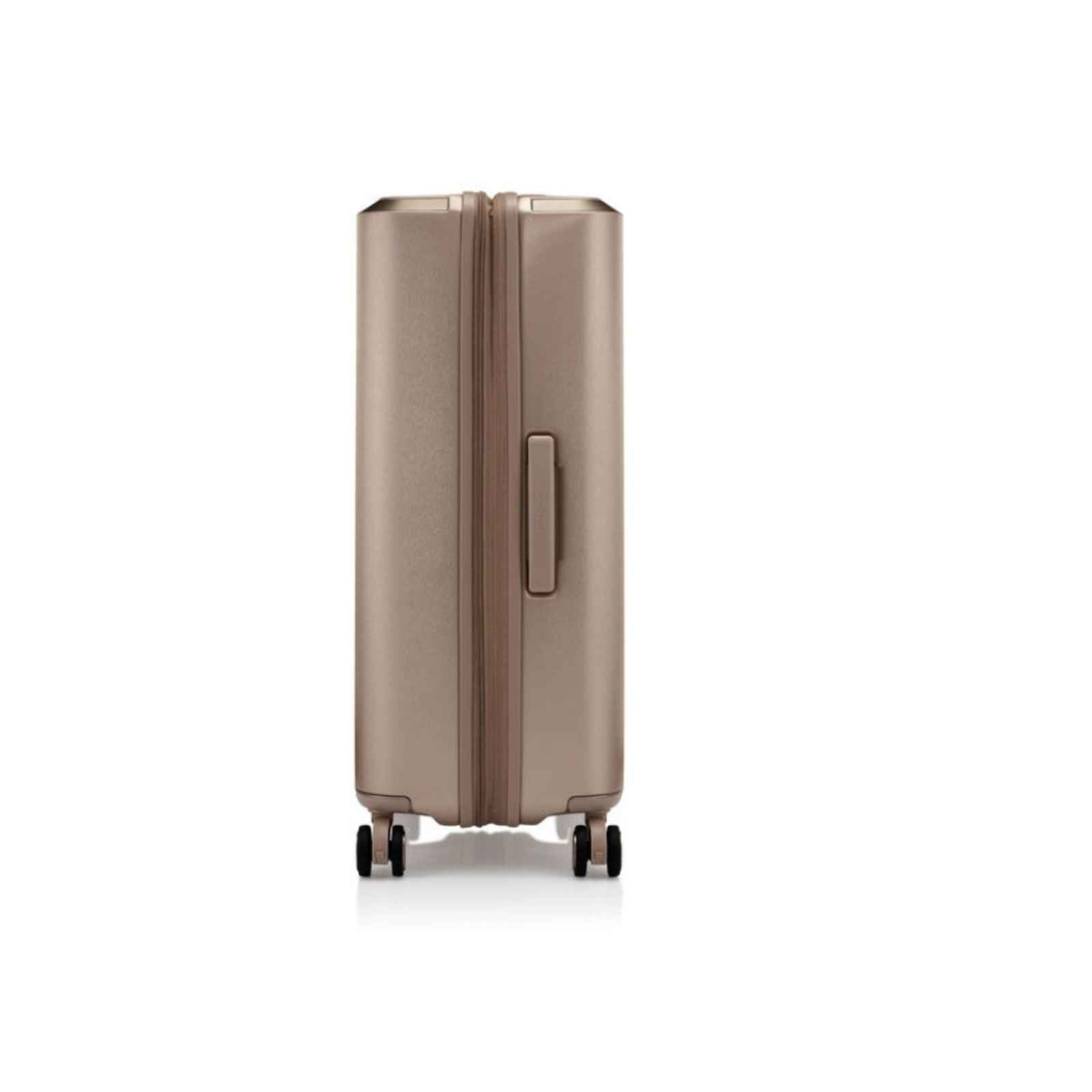 Samsonite-Evoa-Z-75cm-Suitcase-Ivory-Gold-Side