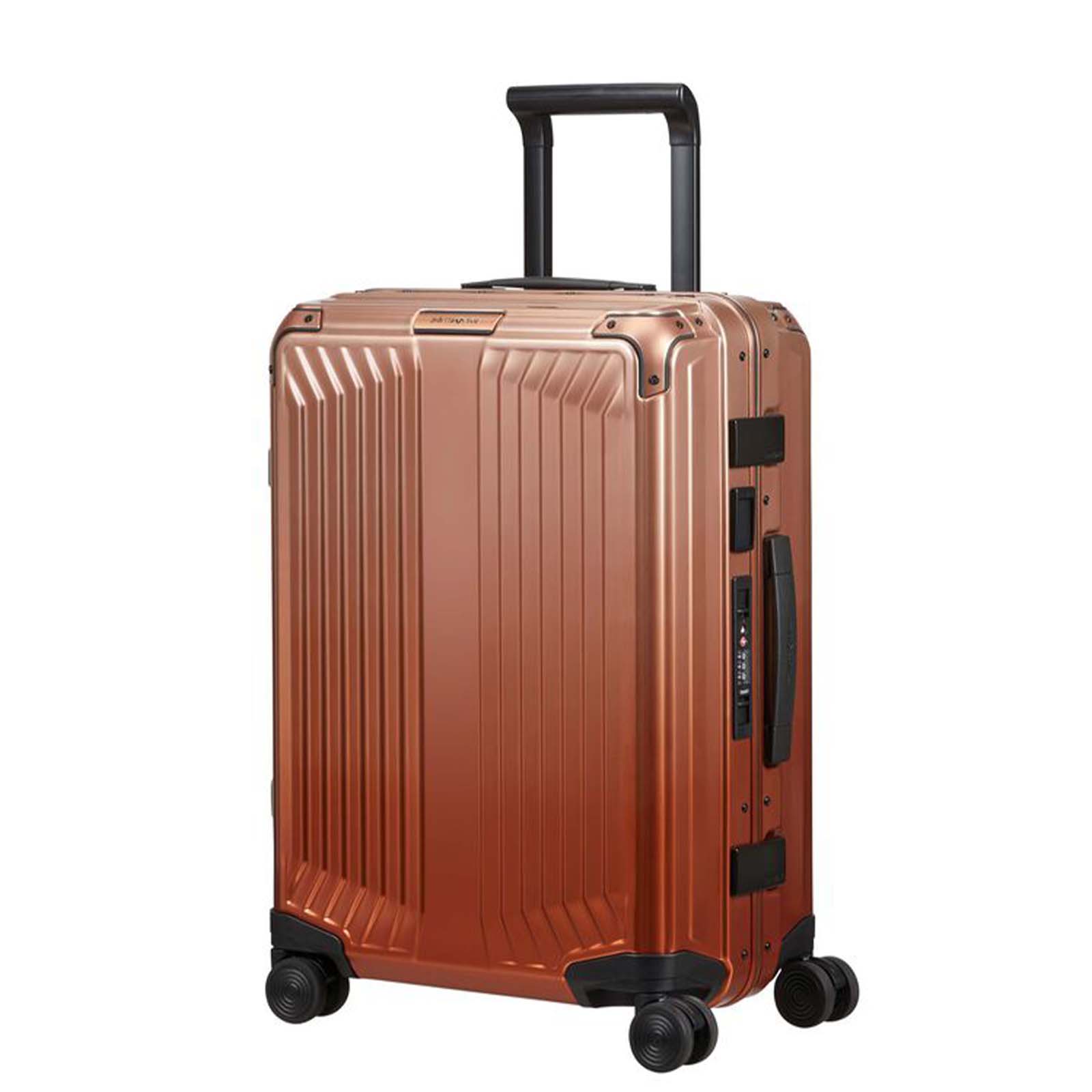 Samsonite Lite-Box ALU 55cm Suitcase Gradient Copper