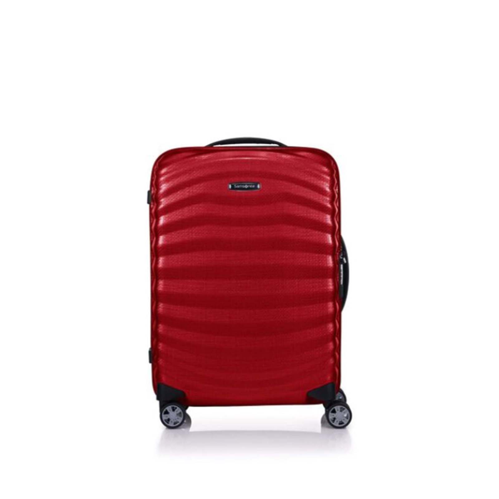 Samsonite-Lite-Shock-Sport-55cm-Suitcase-Chilli-Red-Front