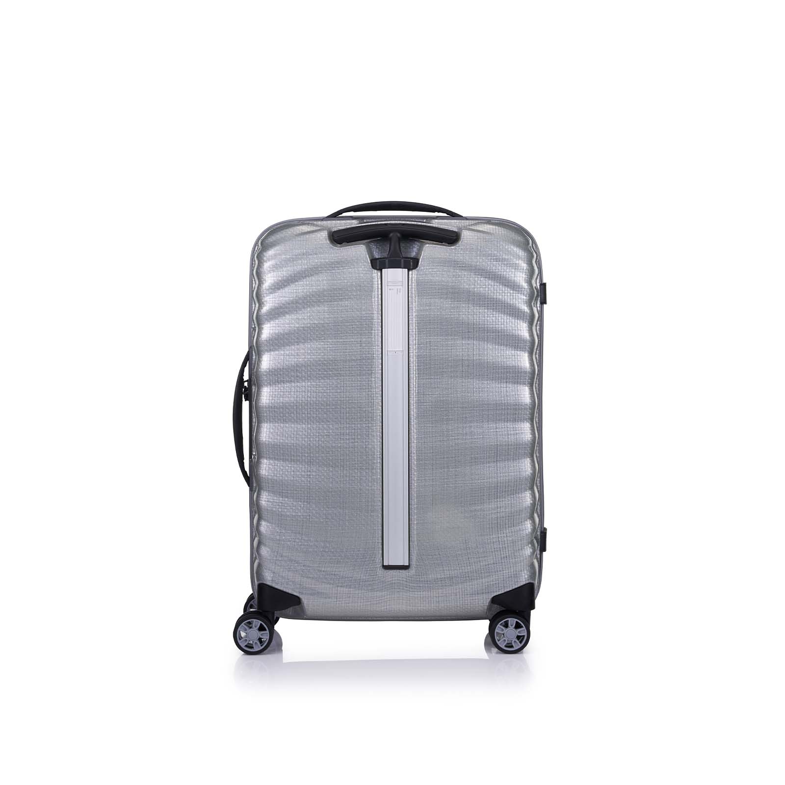 Samsonite-Lite-Shock-Sport-55cm-Suitcase-Silver-Back