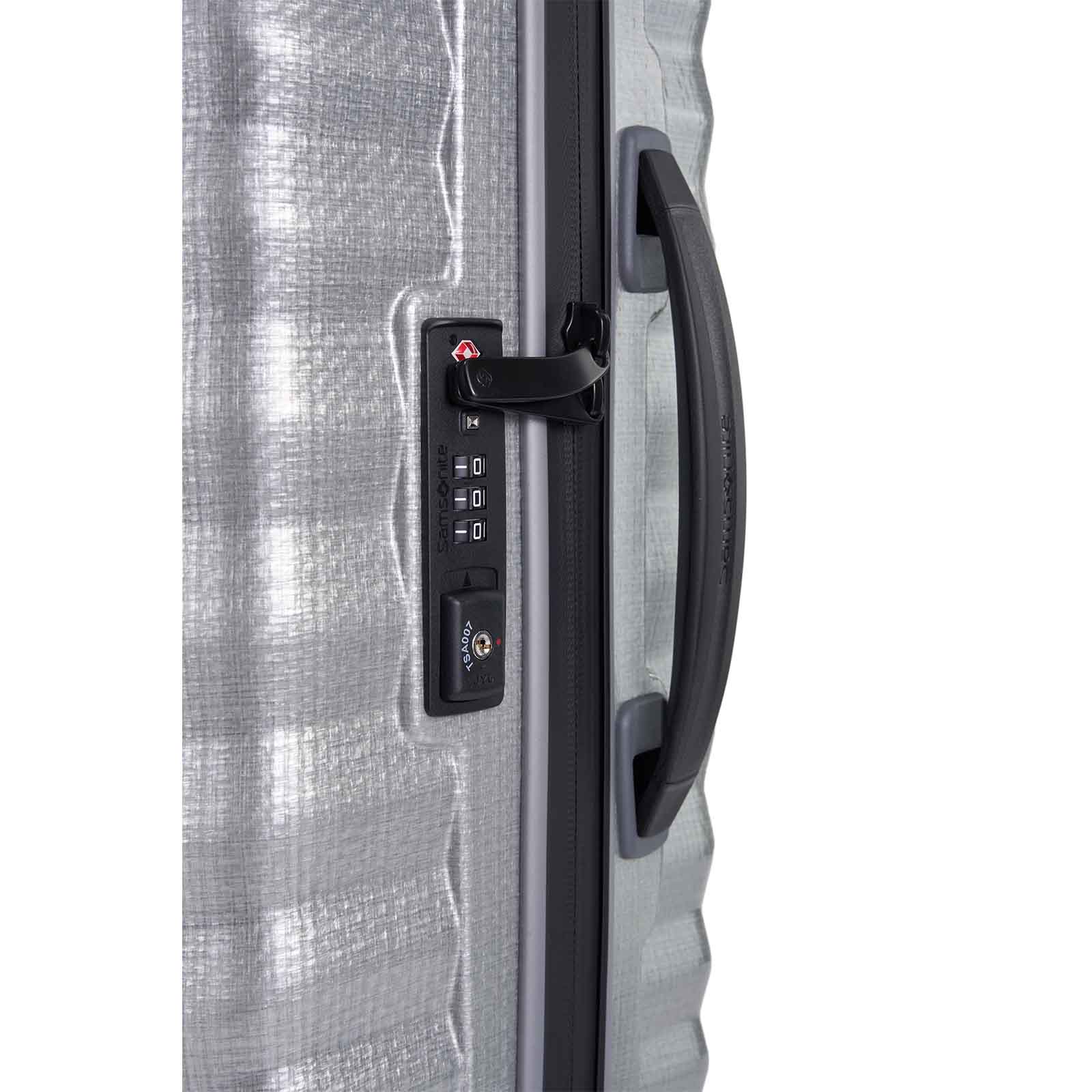 Samsonite-Lite-Shock-Sport-55cm-Suitcase-Silver-Lock