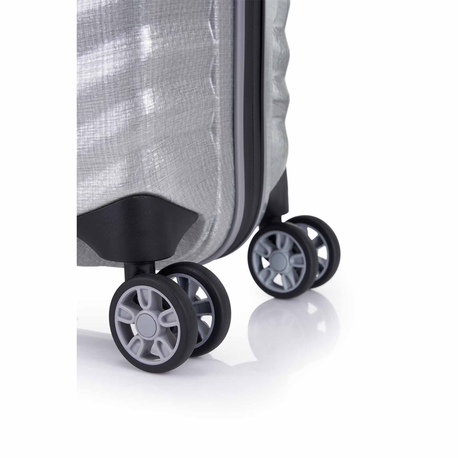 Samsonite-Lite-Shock-Sport-55cm-Suitcase-Silver-Wheels