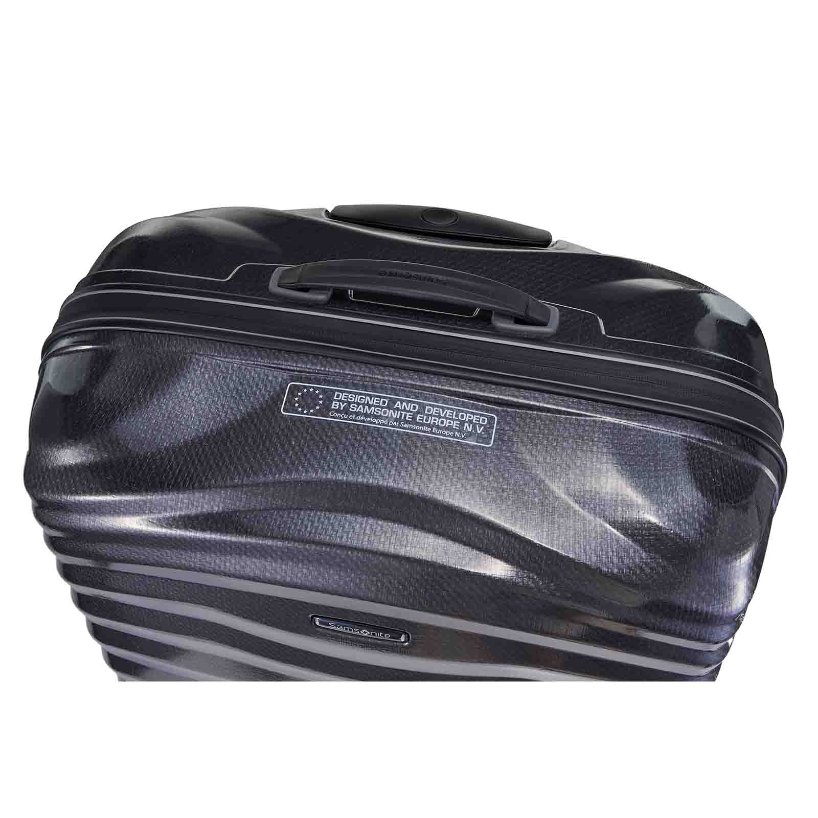 Samsonite-Lite-Shock-Sport-75cm-Suitcase-Black-Handle