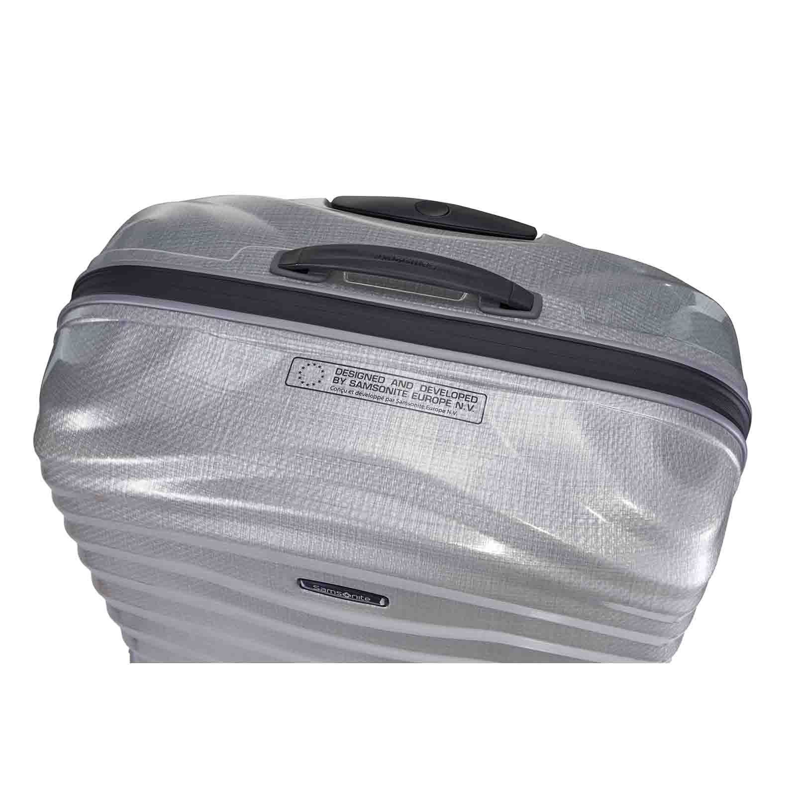 Samsonite-Lite-Shock-Sport-75cm-Suitcase-Silver-Handle