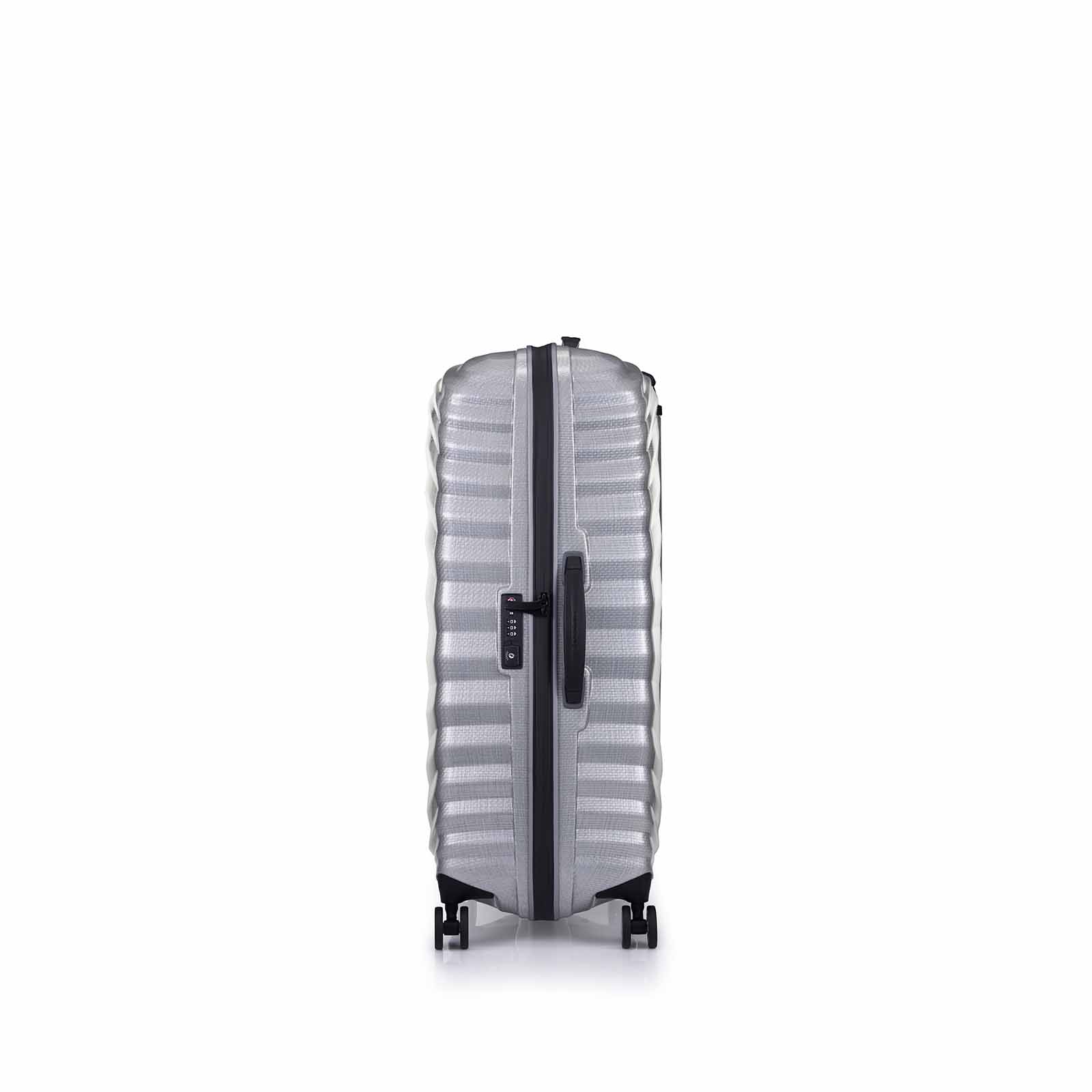 Samsonite-Lite-Shock-Sport-75cm-Suitcase-Silver-Side-Handle