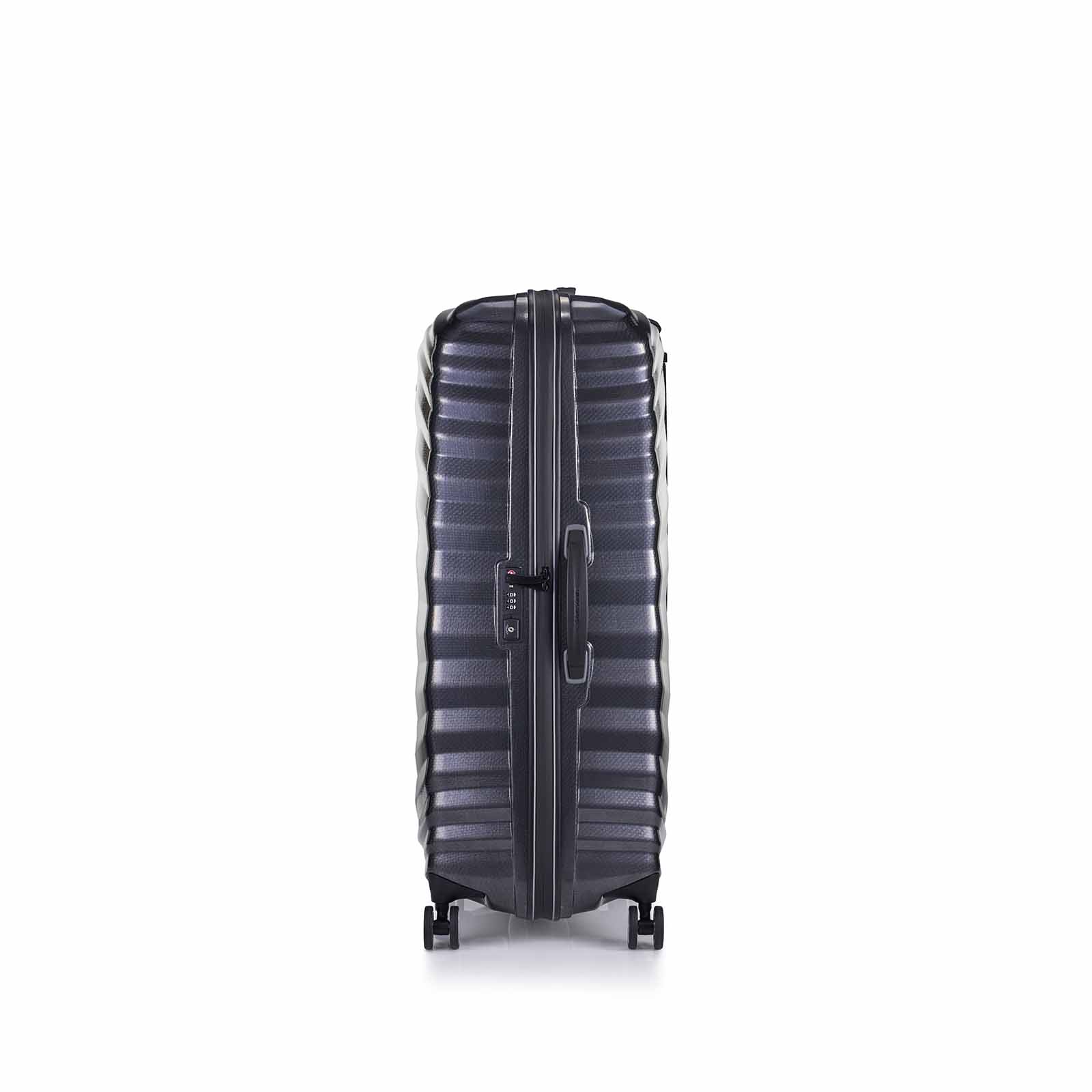 Samsonite-Lite-Shock-Sport-81cm-Suitcase-Black-Side-Handle