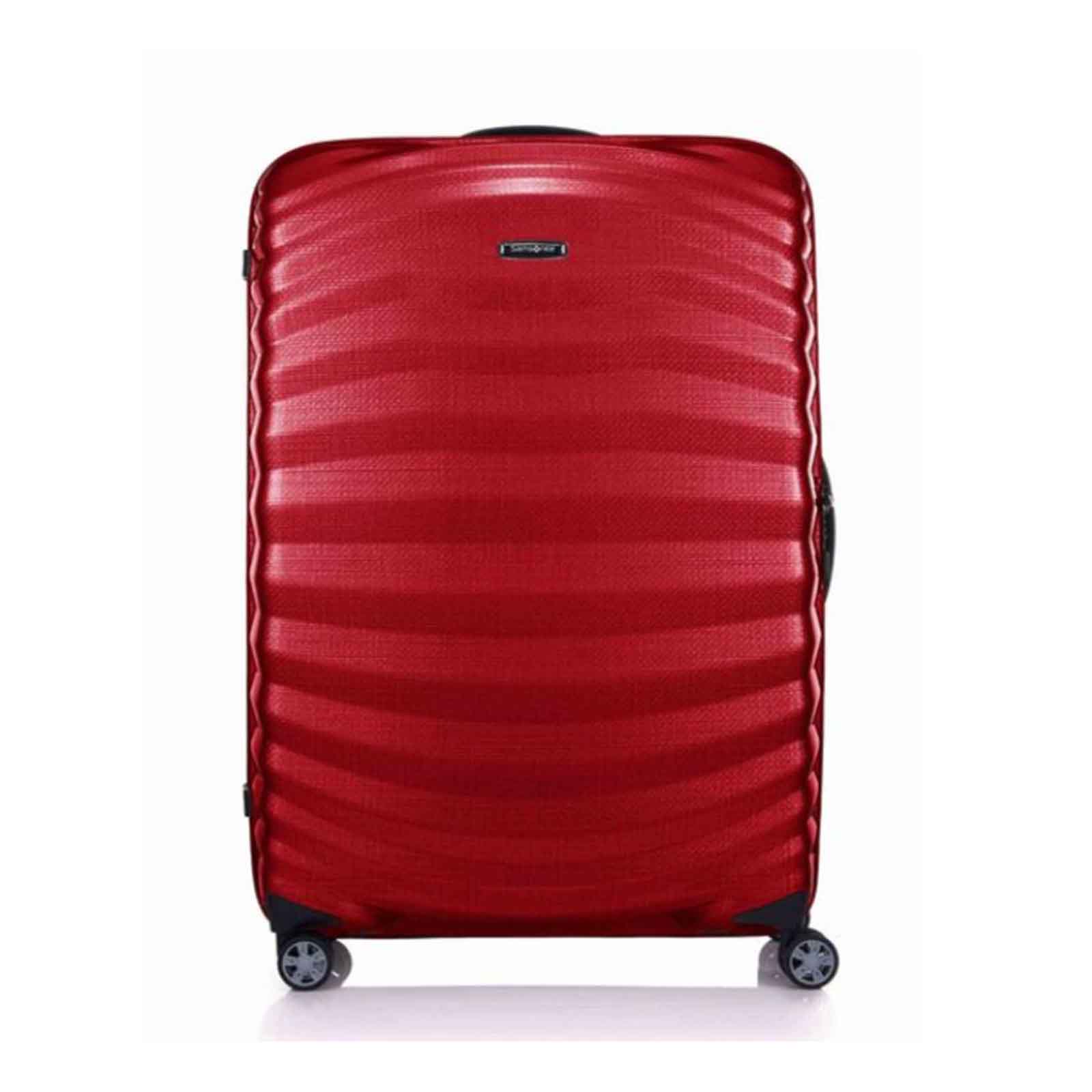 Samsonite-Lite-Shock-Sport-81cm-Suitcase-Chilli-Red-Front