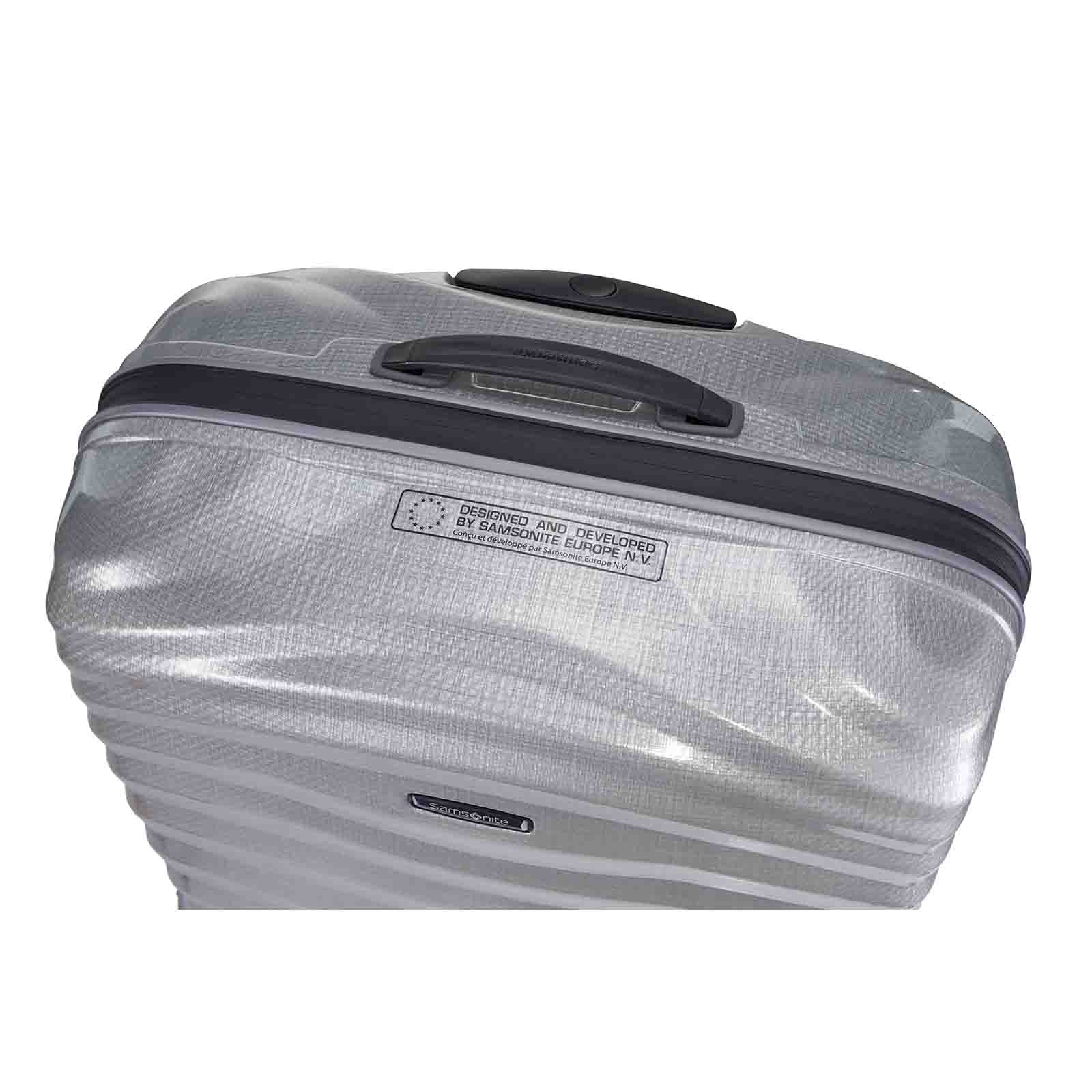 Samsonite-Lite-Shock-Sport-81cm-Suitcase-Silver-Handle