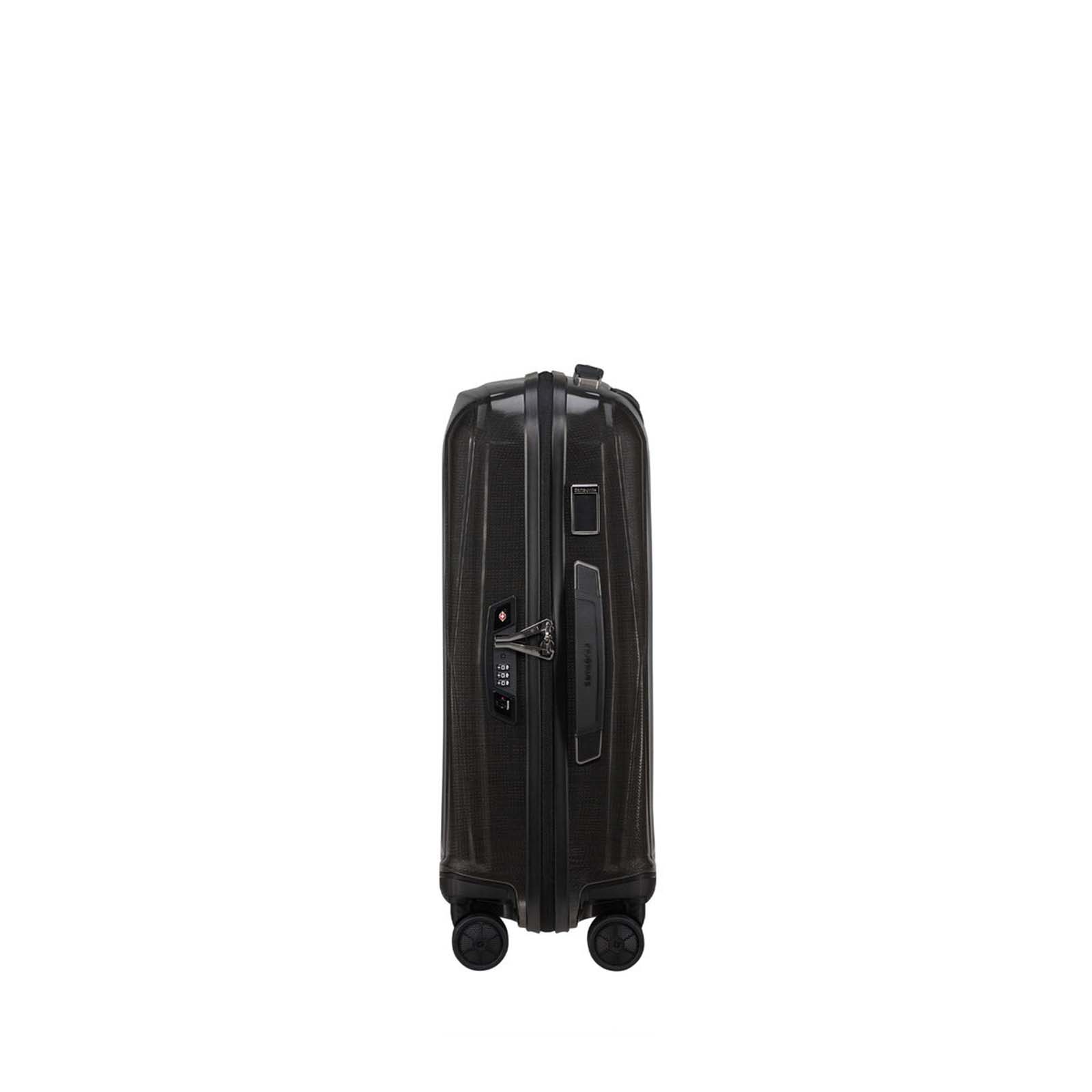 Samsonite-Major-Lite-55cm-Suitcase-Black-Lock