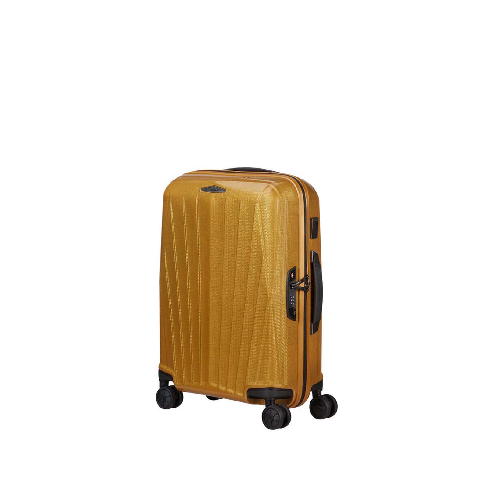 Samsonite-Major-Lite-55cm-Suitcase-Saffron-Yellow-Angle