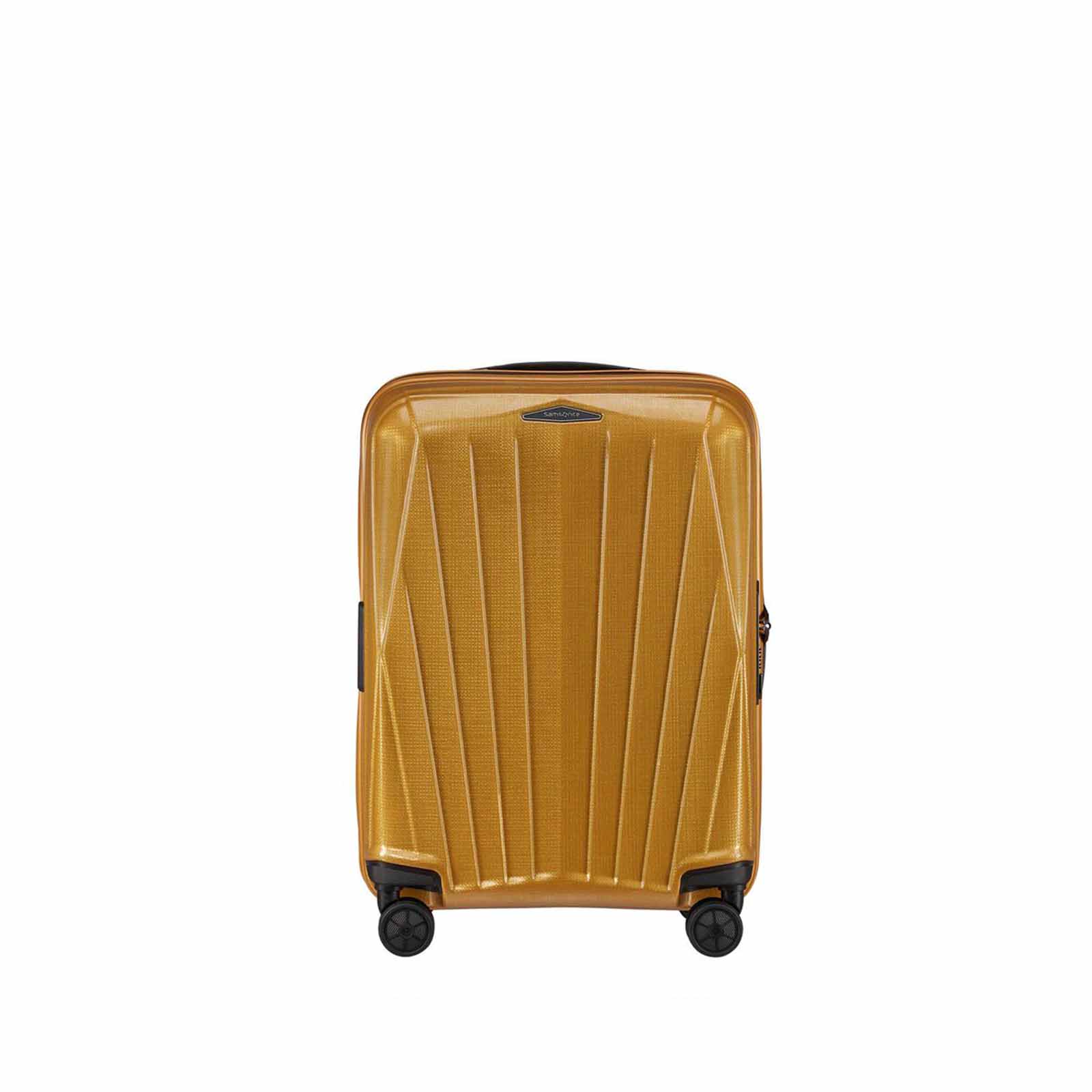 Samsonite-Major-Lite-55cm-Suitcase-Saffron-Yellow-Front