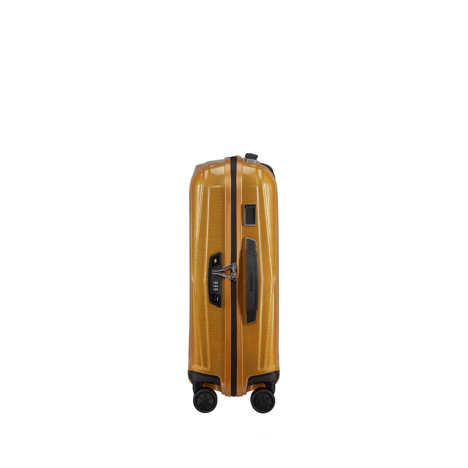 Samsonite-Major-Lite-55cm-Suitcase-Saffron-Yellow-Handle