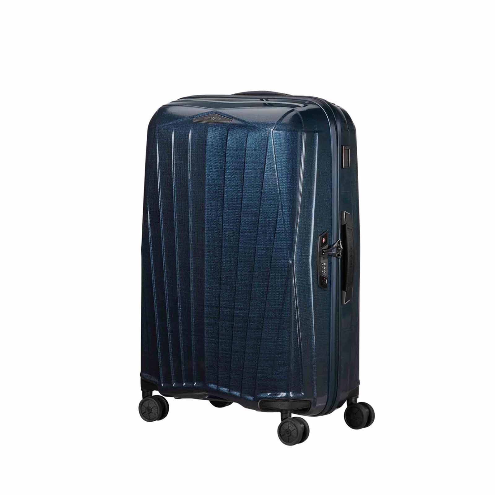 Samsonite-Major-Lite-69cm-Suitcase-Midnight-Blue-Angle