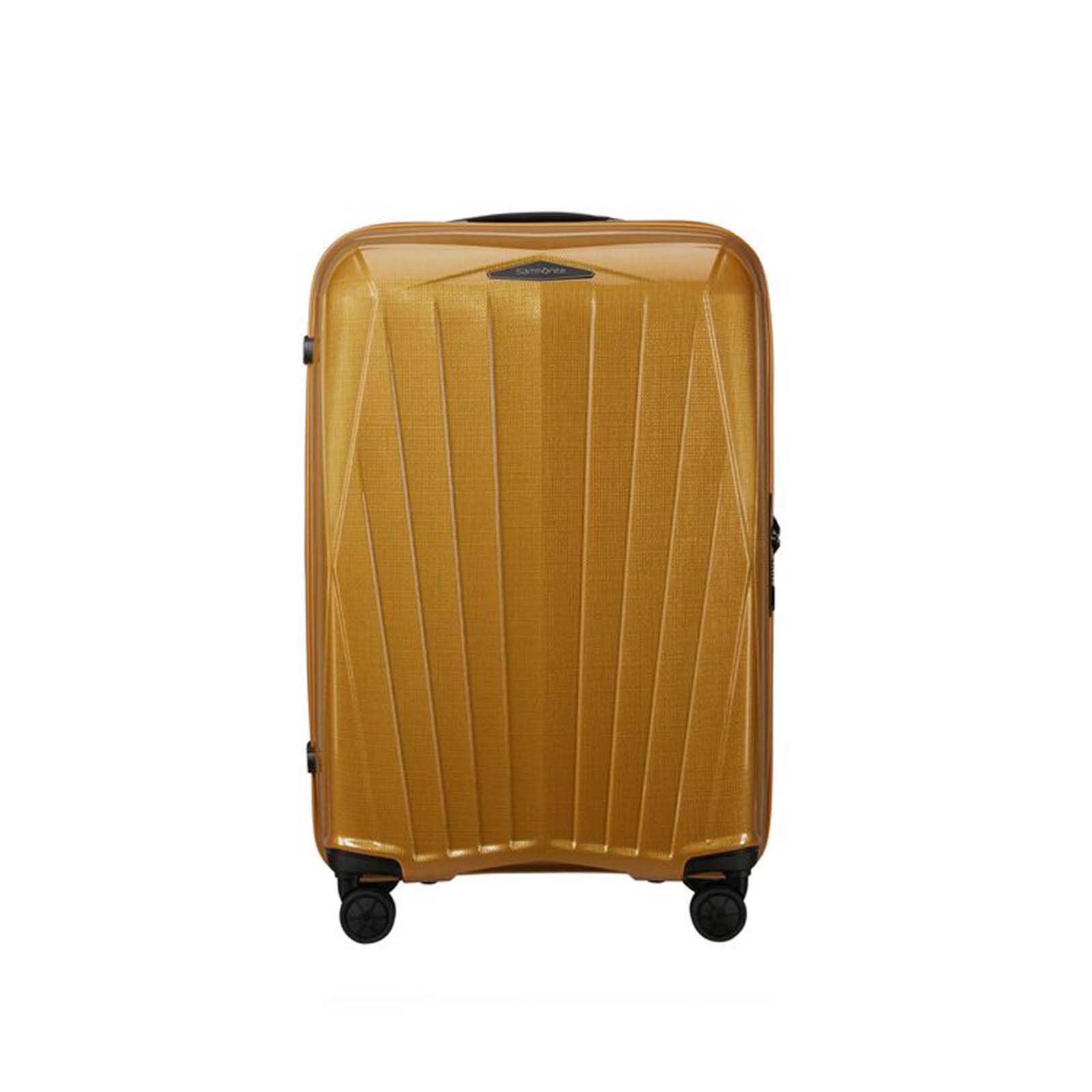 Samsonite-Major-Lite-69cm-Suitcase-Saffron-Yellow-Front