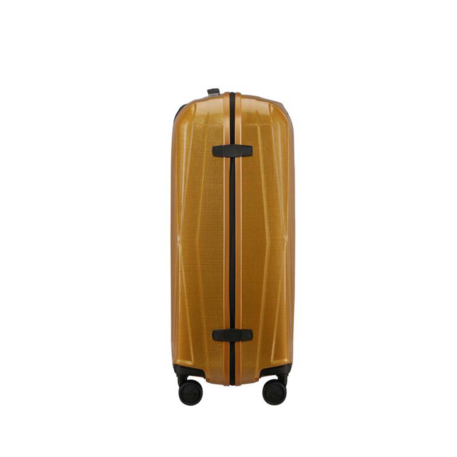 Samsonite-Major-Lite-69cm-Suitcase-Saffron-Yellow-Side