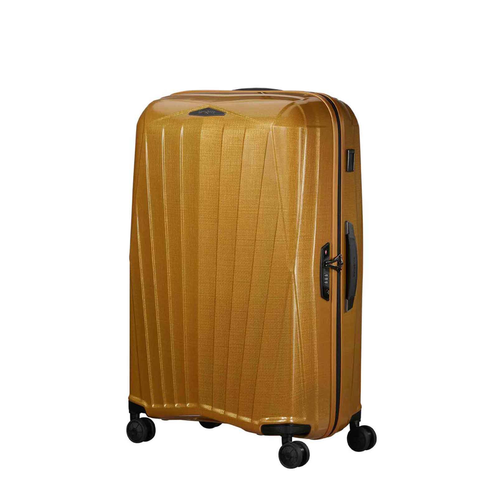 Samsonite-Major-Lite-77cm-Suitcase-Saffron-Yellow-Angle