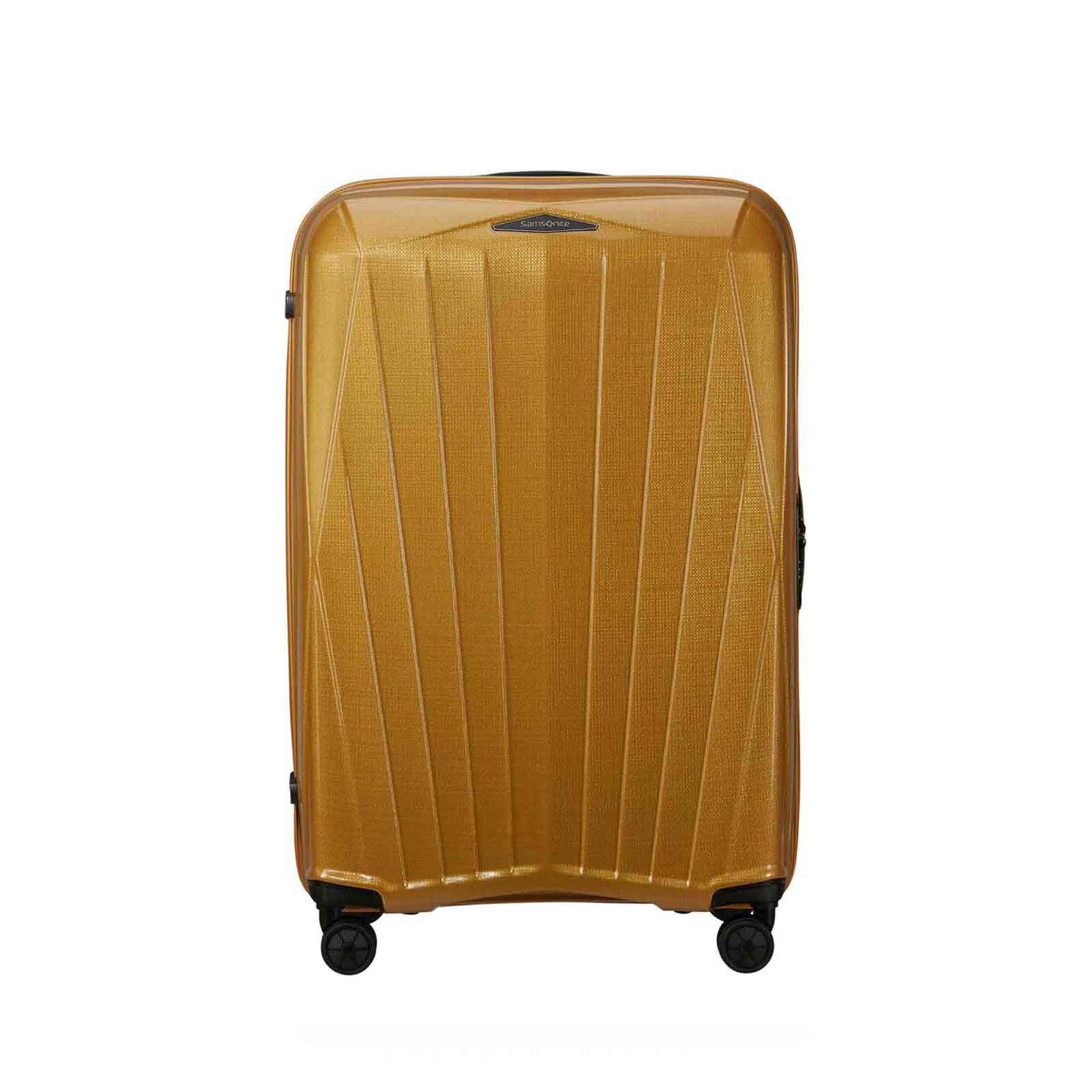 Samsonite-Major-Lite-77cm-Suitcase-Saffron-Yellow-Front