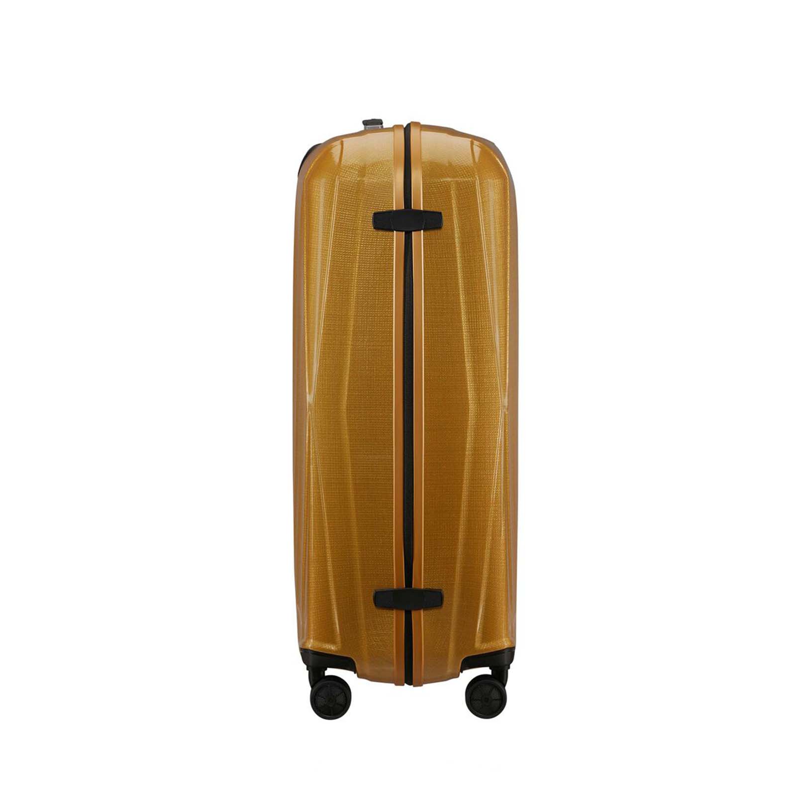 Samsonite-Major-Lite-77cm-Suitcase-Saffron-Yellow-Side