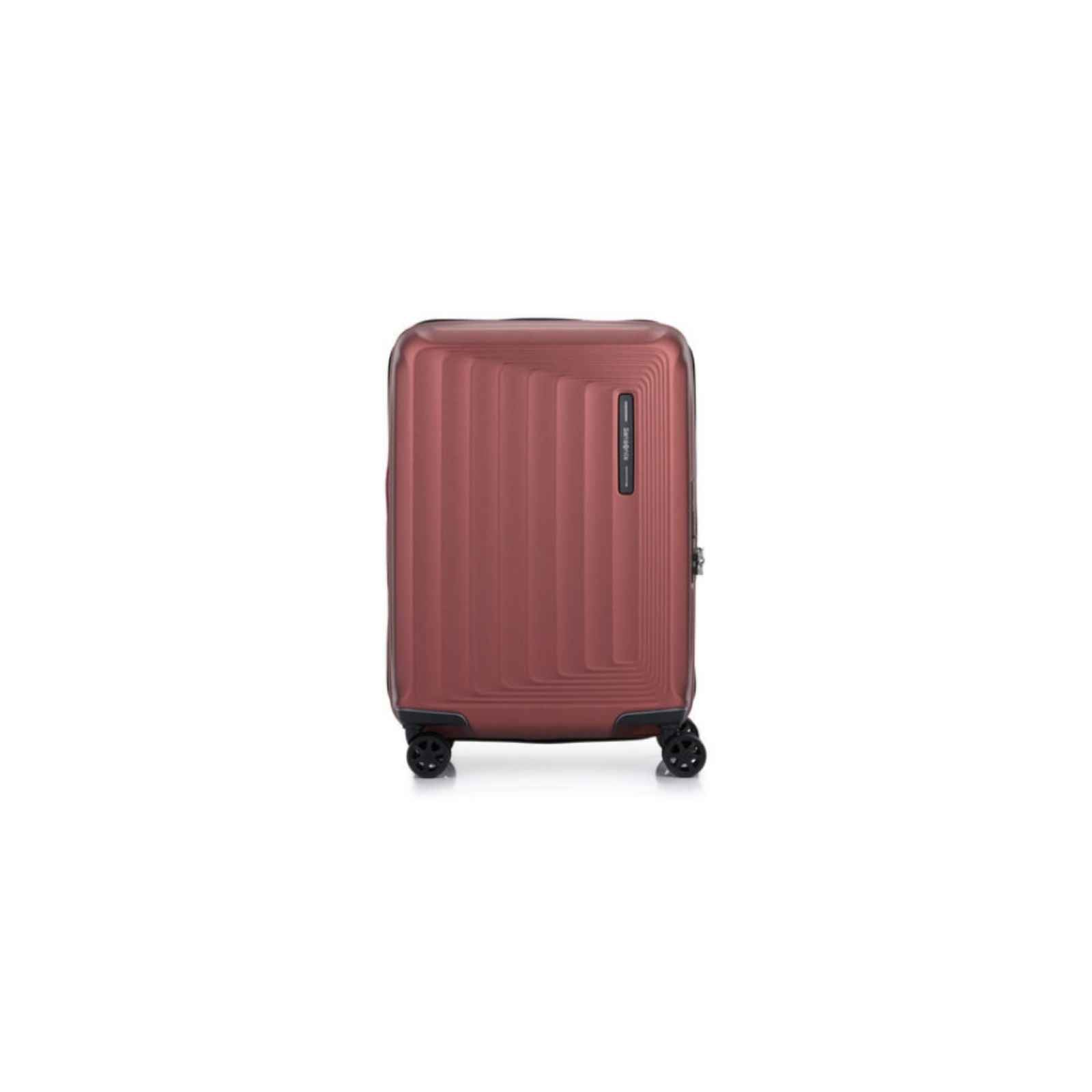 Samsonite-Nuon-55cm-Carry-On-Suitcase-Red-Front