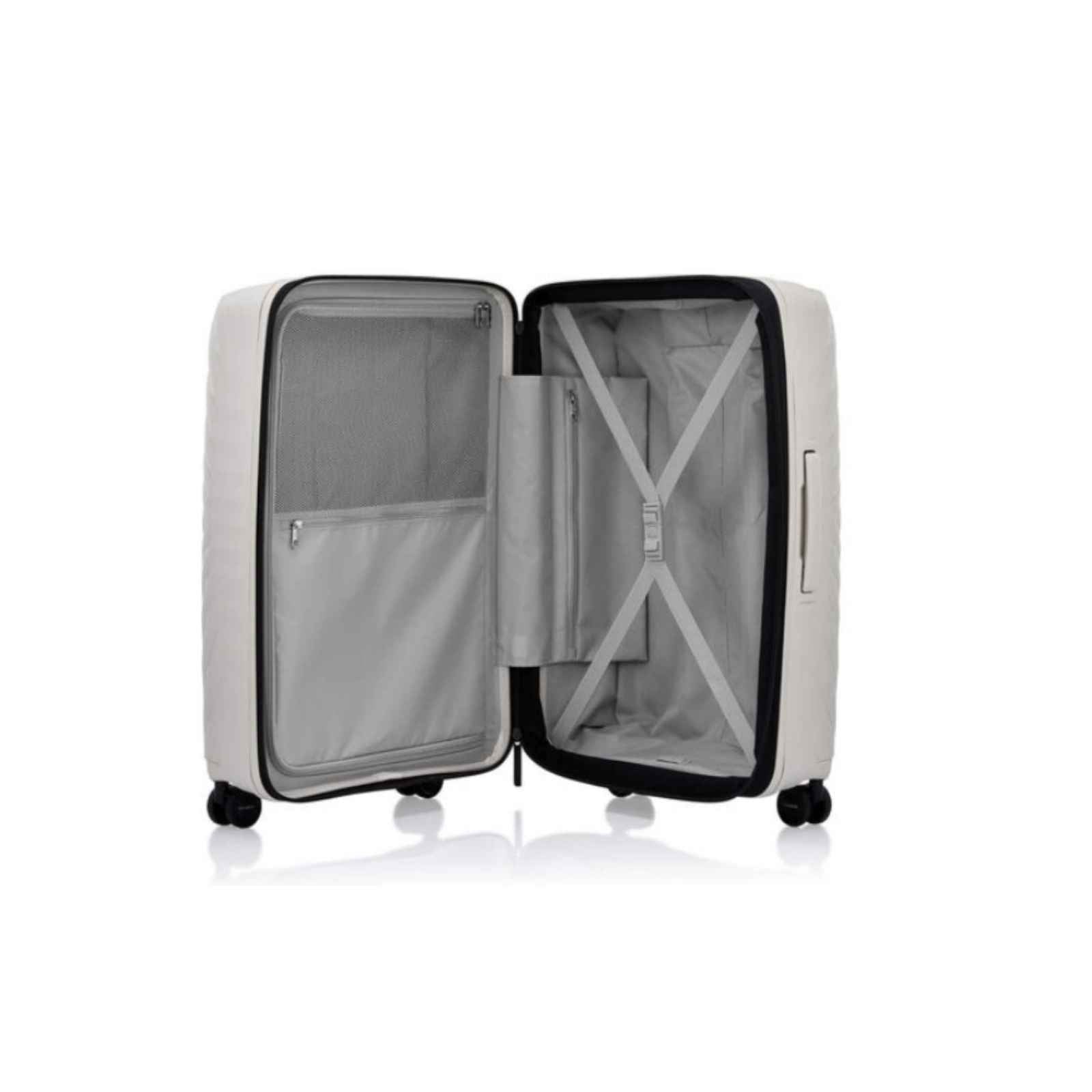 Samsonite-Octolite-Neo-81cm-Suitcase-Off-White-Open